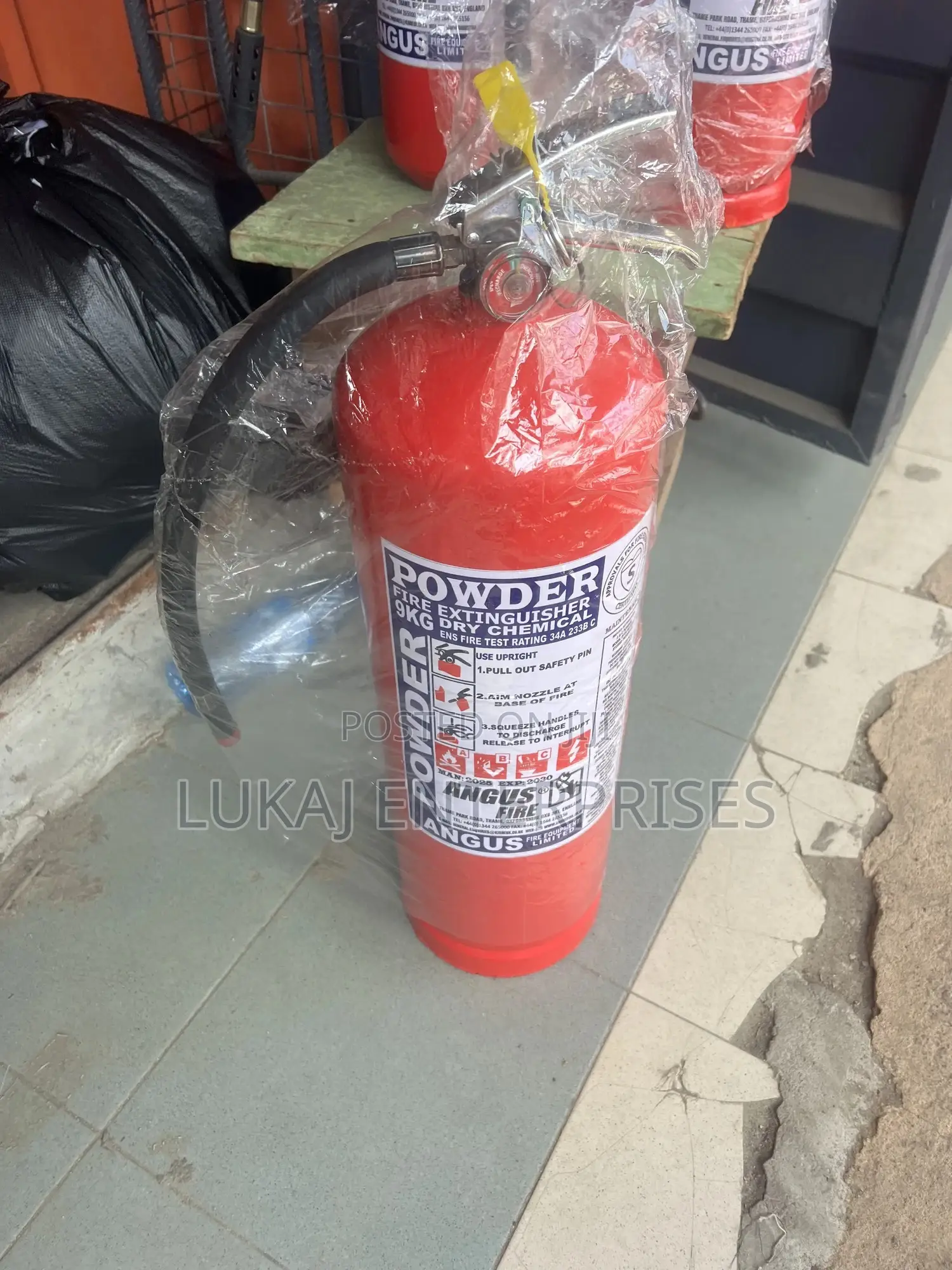 9kg DCP Fire Extinguisher