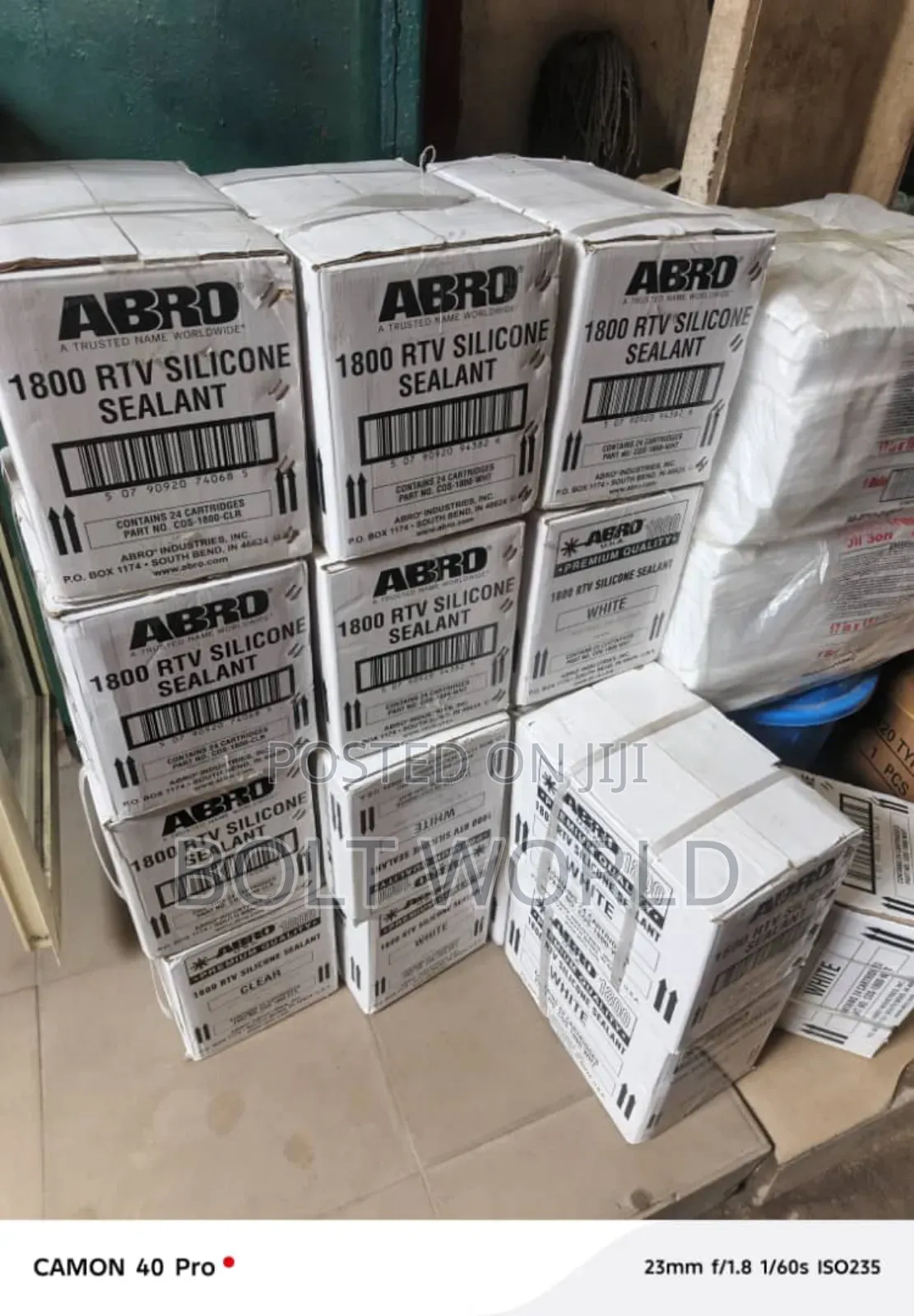 Abro Silicon Sealant for Industrial Used