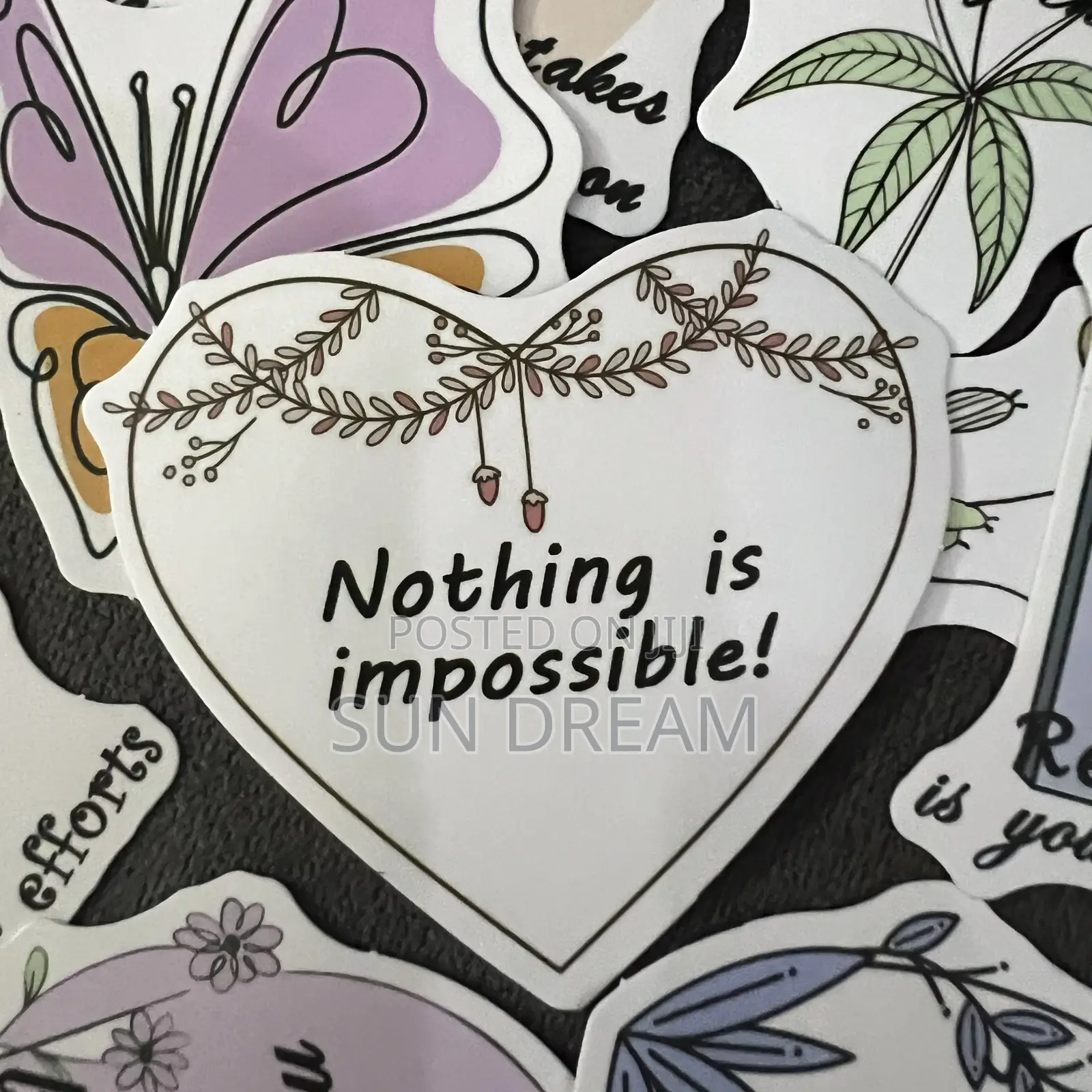 Positive Stickers Self Confidence Stickers Wall Decoration