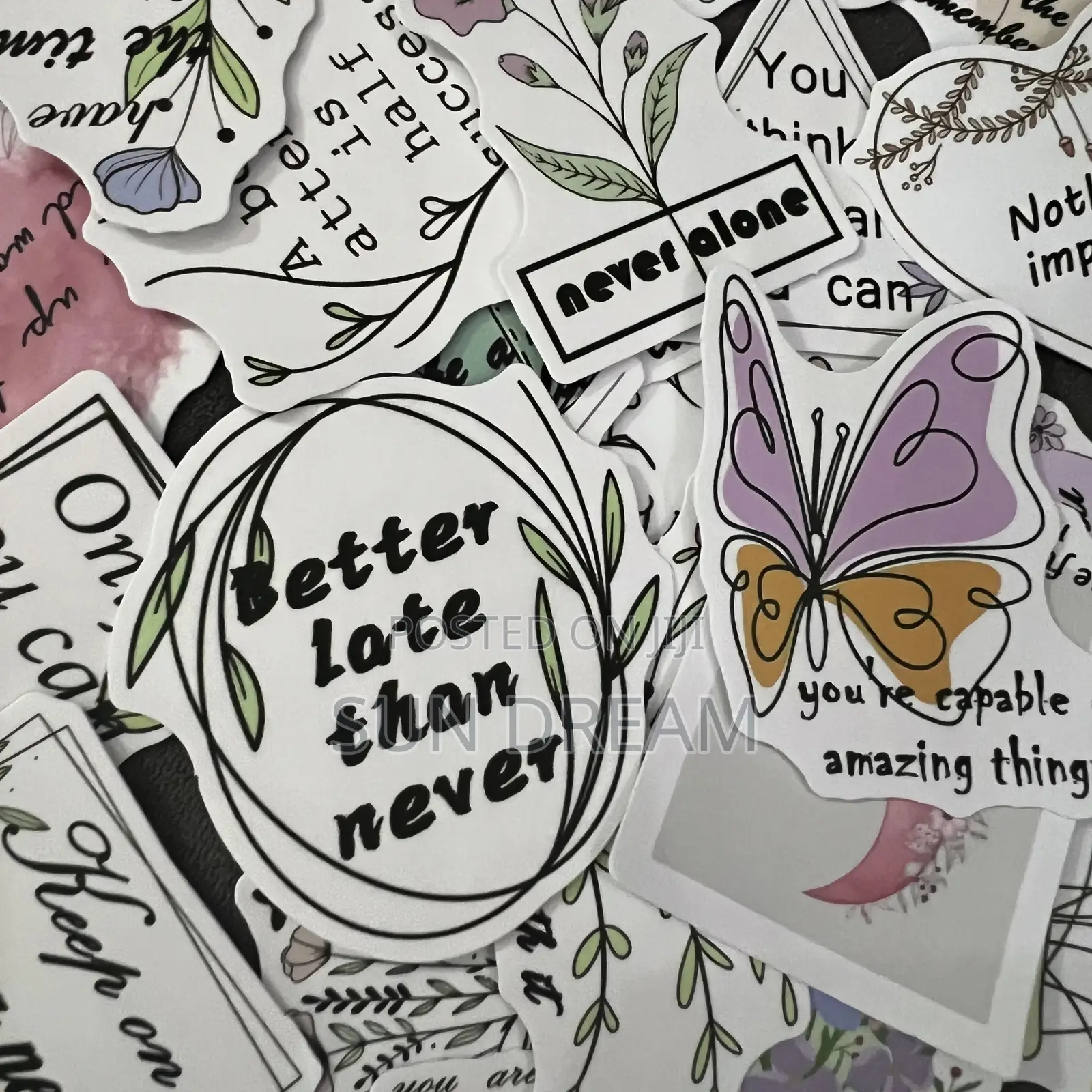 Positive Stickers Self Confidence Stickers Wall Decoration