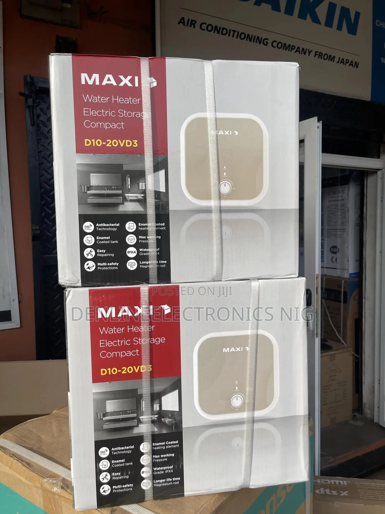 Maxi 15 Liters 2000watts Vertical Mounted Water Heater