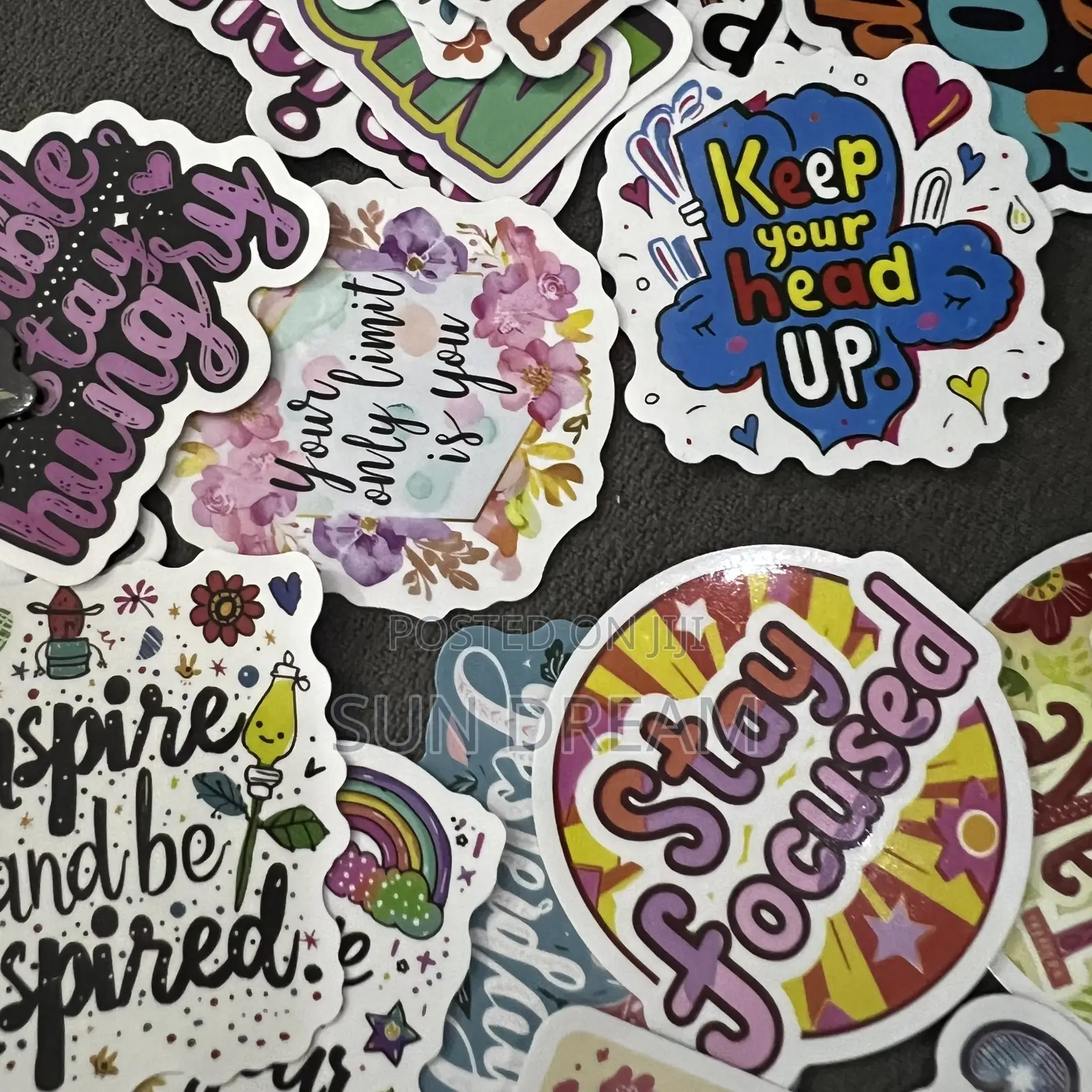 50 Pieces Self Esteem Stickers Self Confidence Sticker