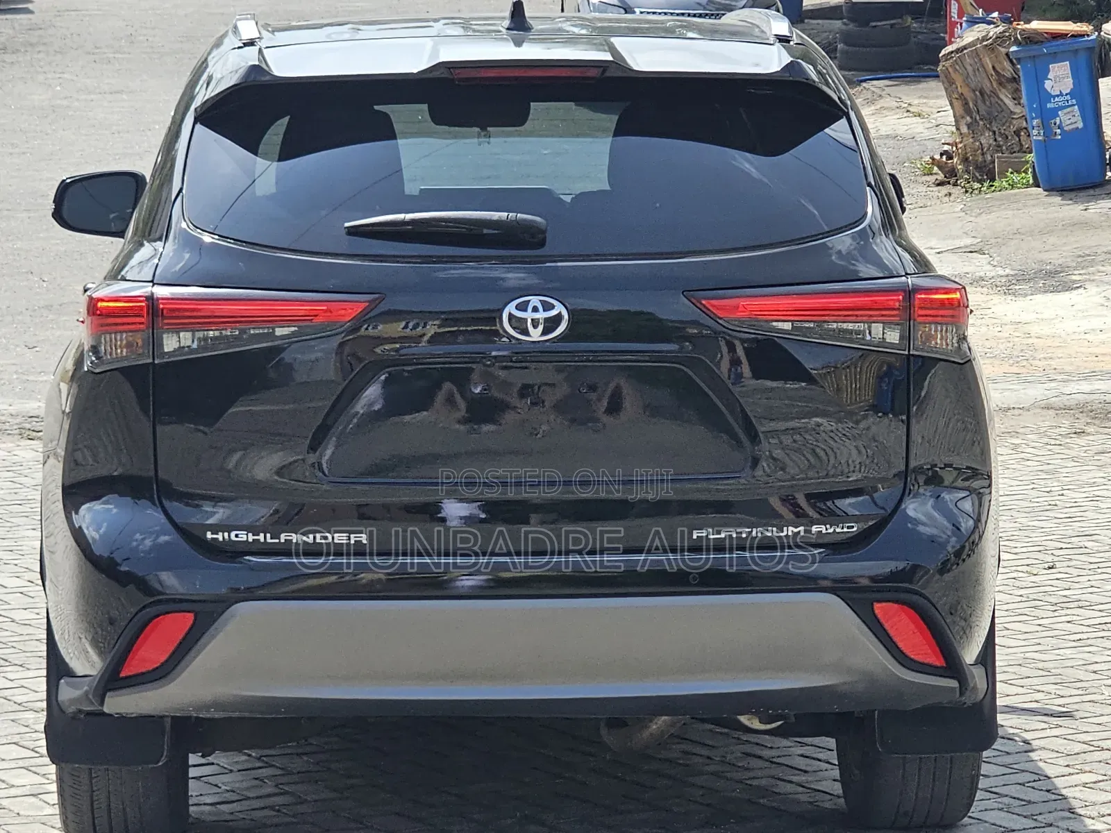 Toyota Highlander Platinum 2022 Black