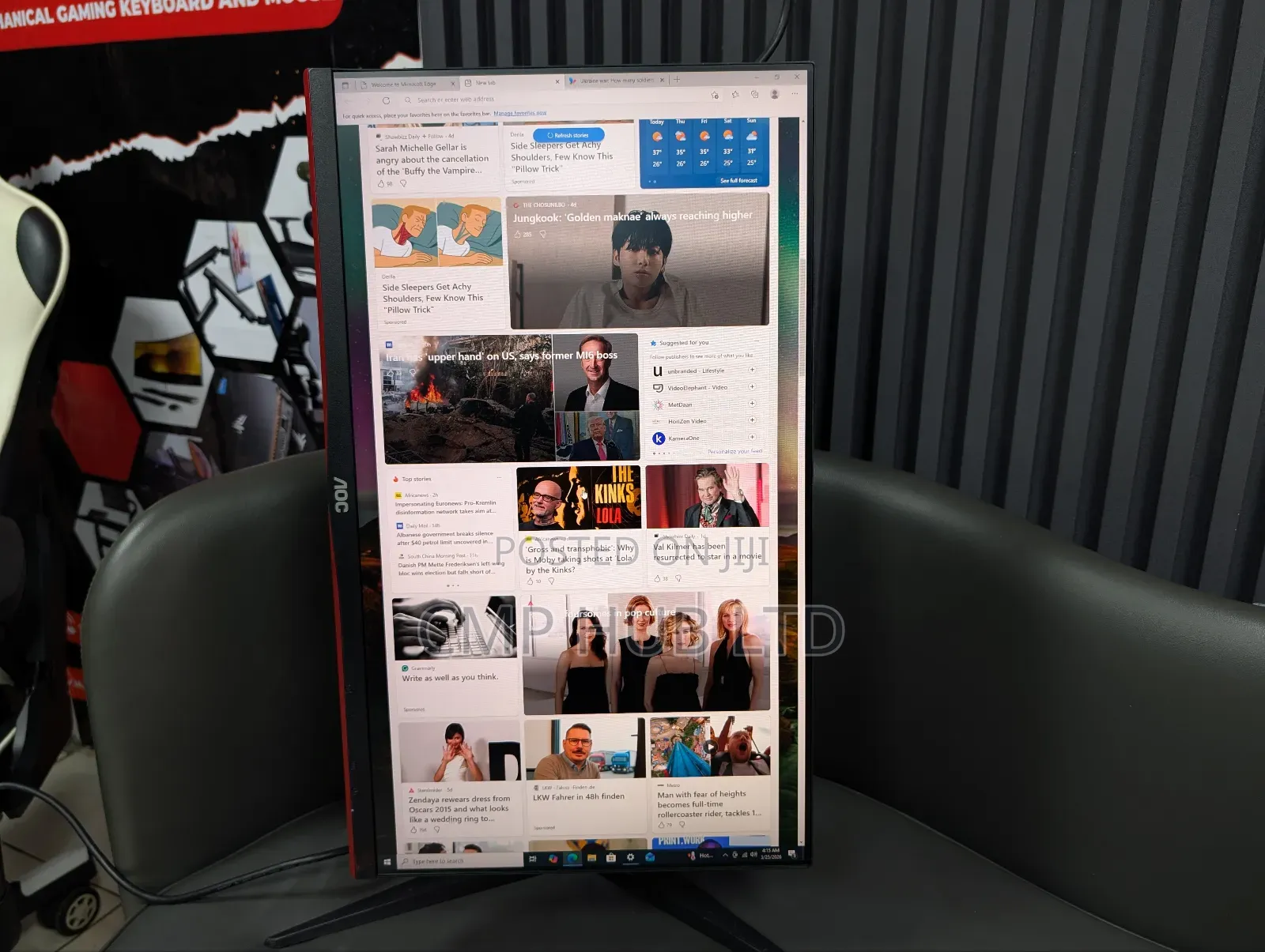 Aoc 24g2 24-Inch (23.8”) Full Hd 144hz Gaming Monitor