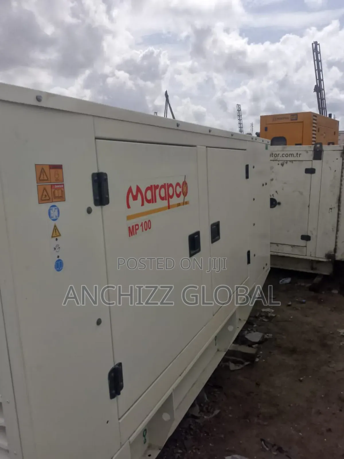 Standard Diesel Generator Marapco 110kva Soundproof