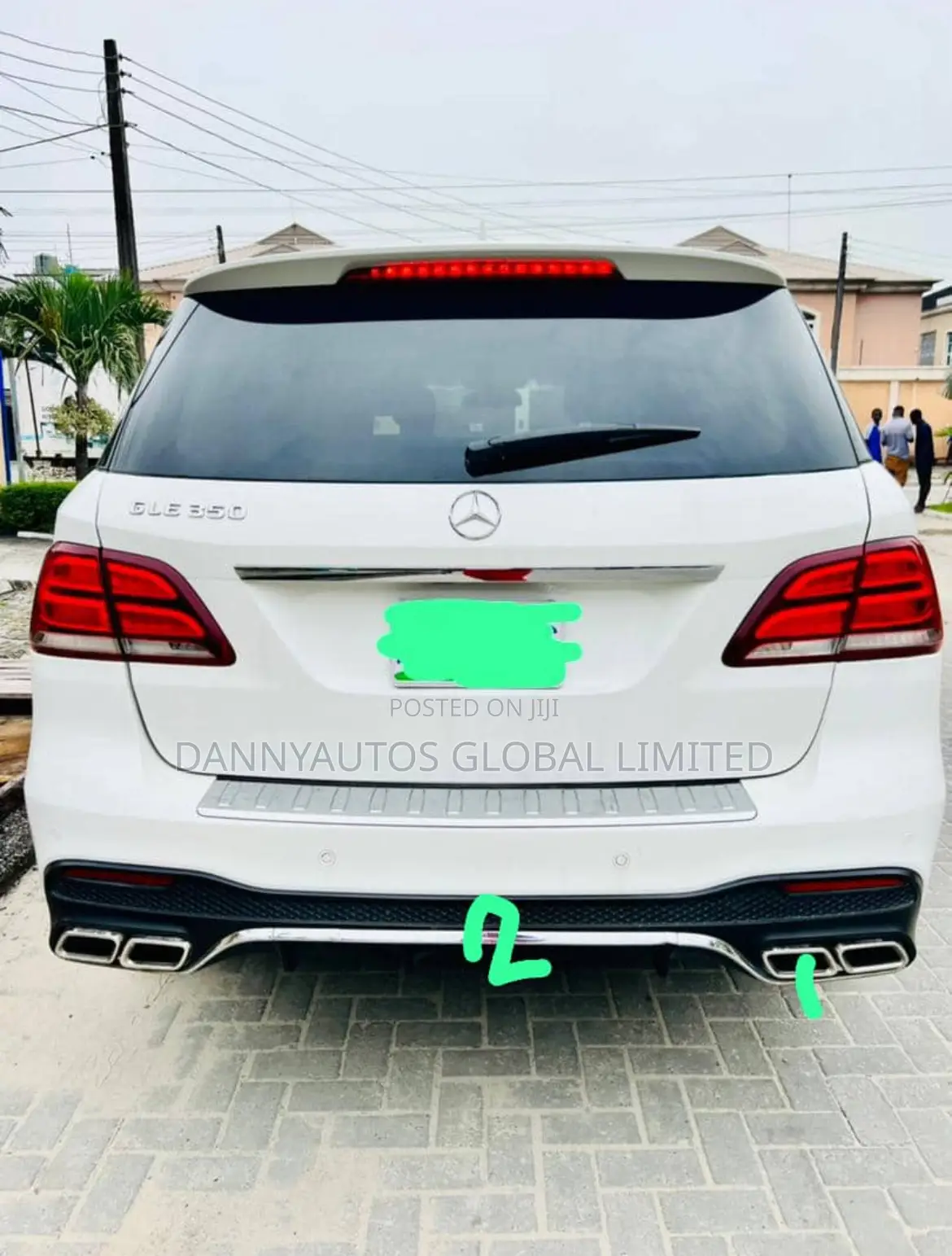 Back Bumper Chrome for Gle 350