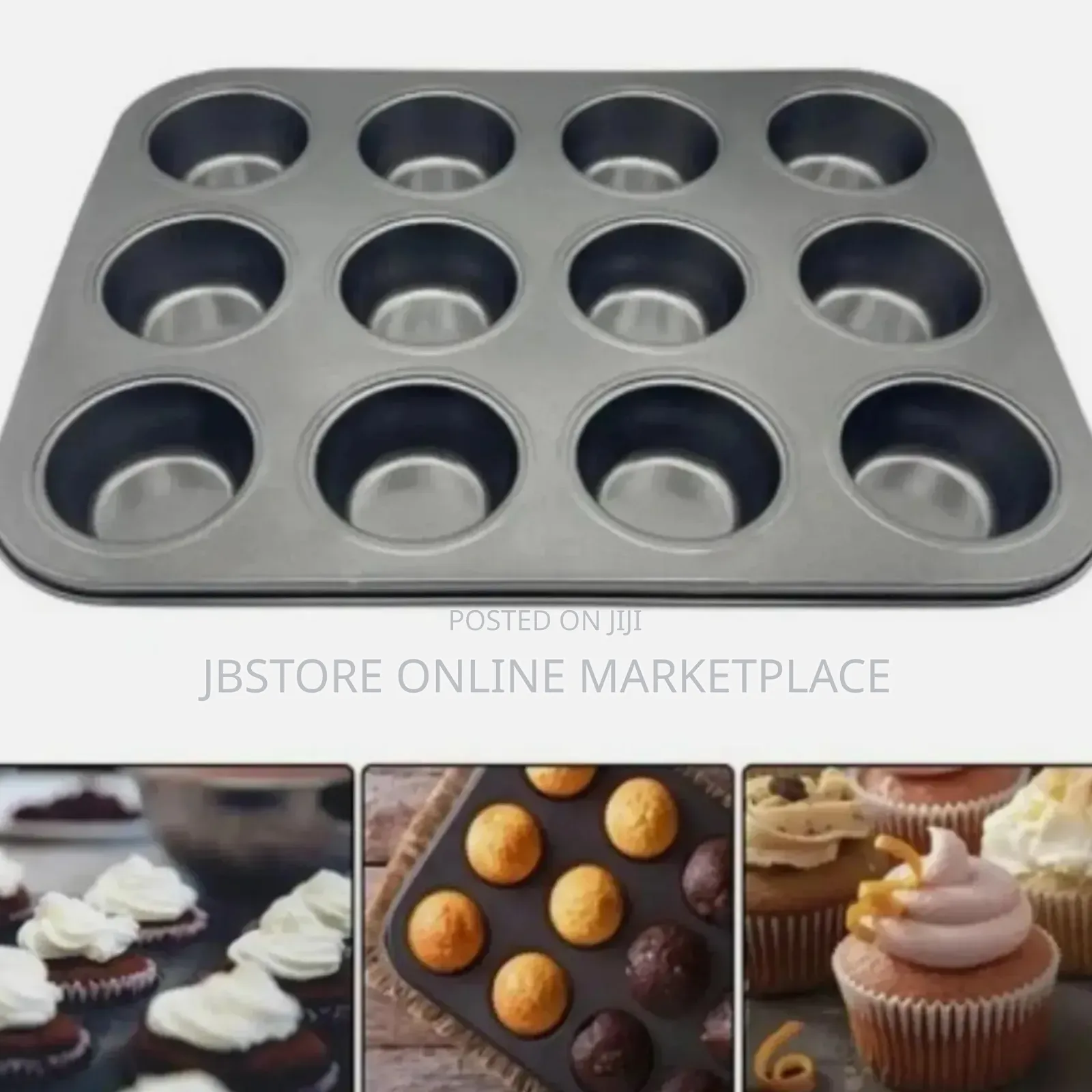 12-cupcake Mold Pan Is Typically Construct From Non-stick Carbon Steel
