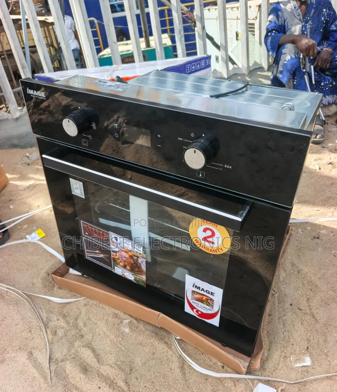 Original Image Built-in Premium Quality Turkey Design Gas Ele Oven