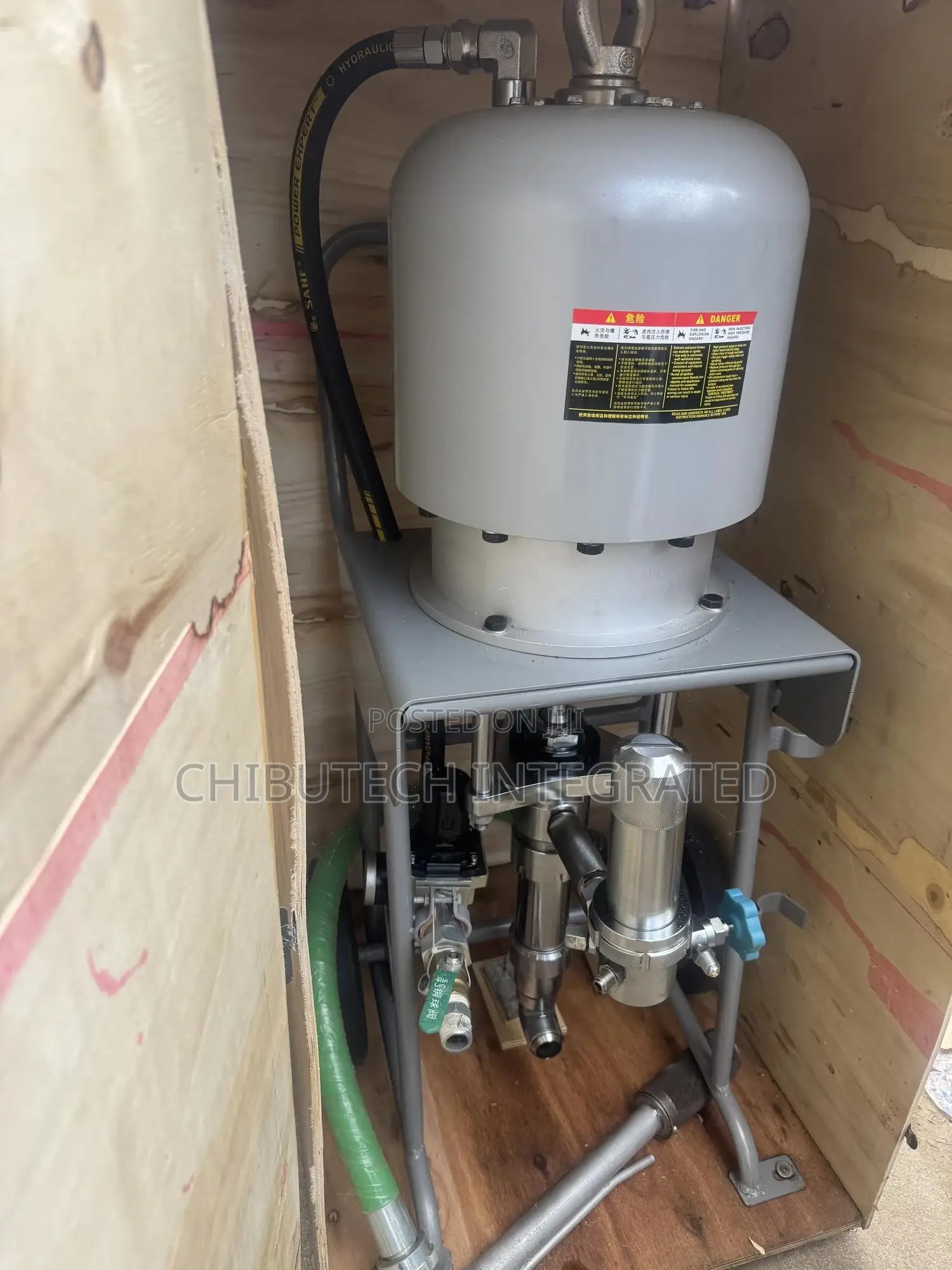 High-Pressure Pneumatic Airless Paint Sprayer.