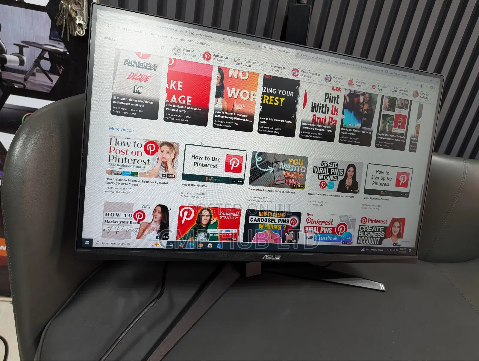 Asus Vg279q1a 27" 165hz FHD 1080p Ips Monitor