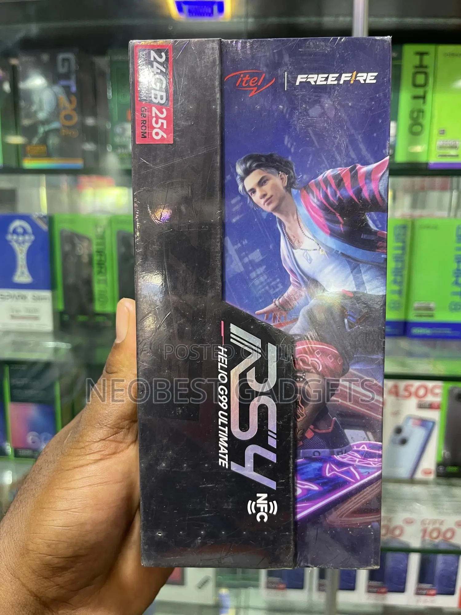 New Itel RS4 256 GB