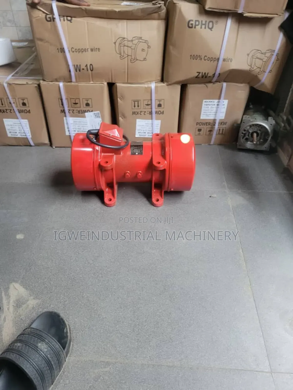 Vibrator Motor for Mounding Blocks
