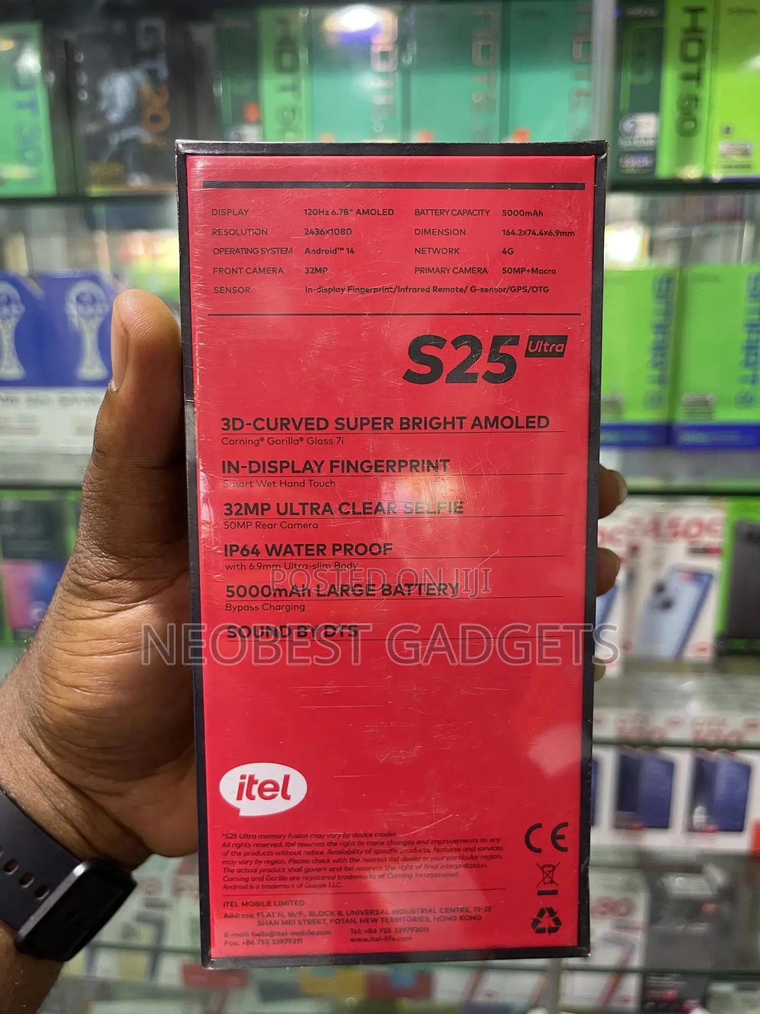 New Itel S25 Ultra 128 GB
