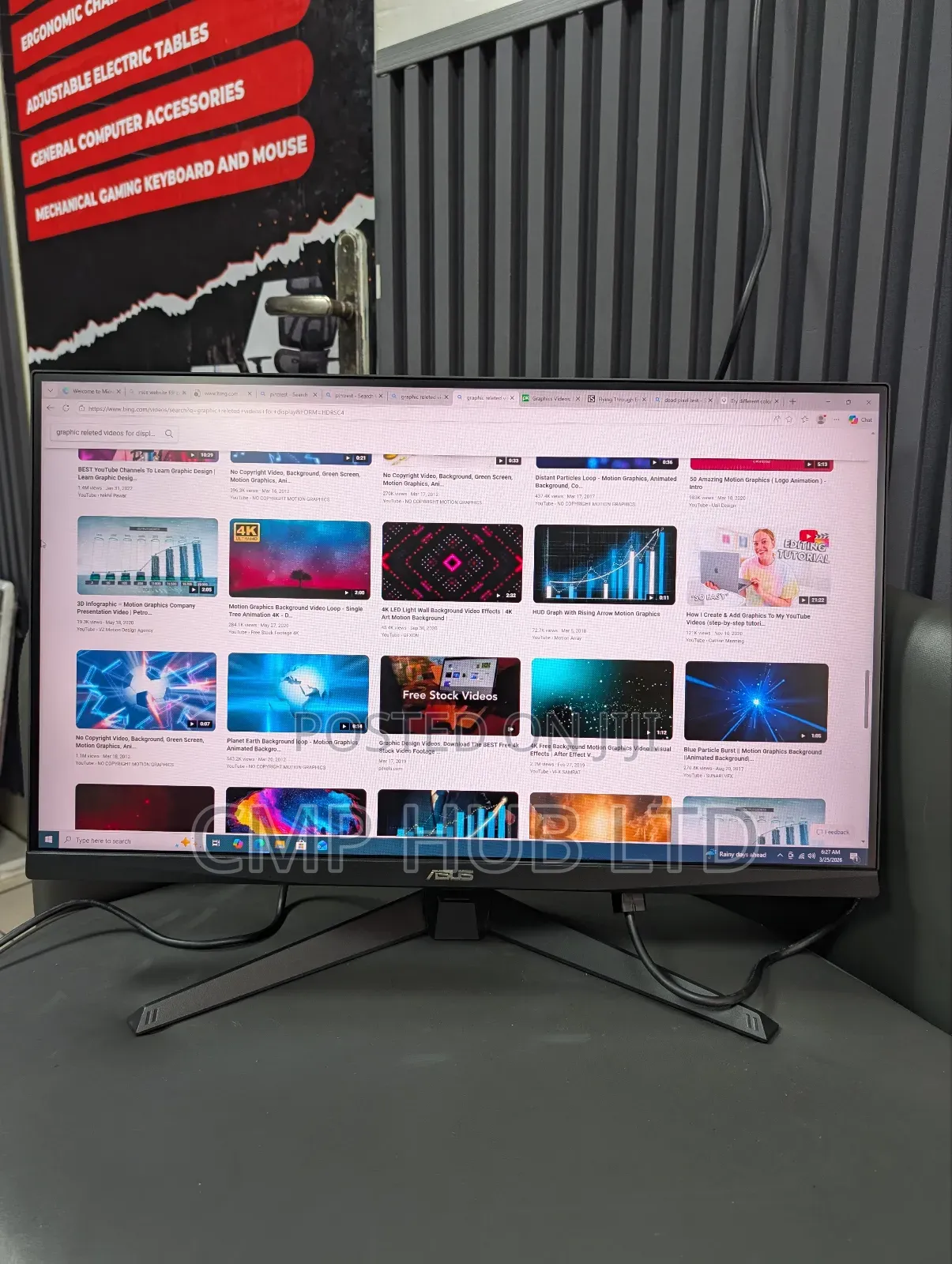 Asus Vg27q1a 27" 165h QHD 144hz Ips Gaming Monitor