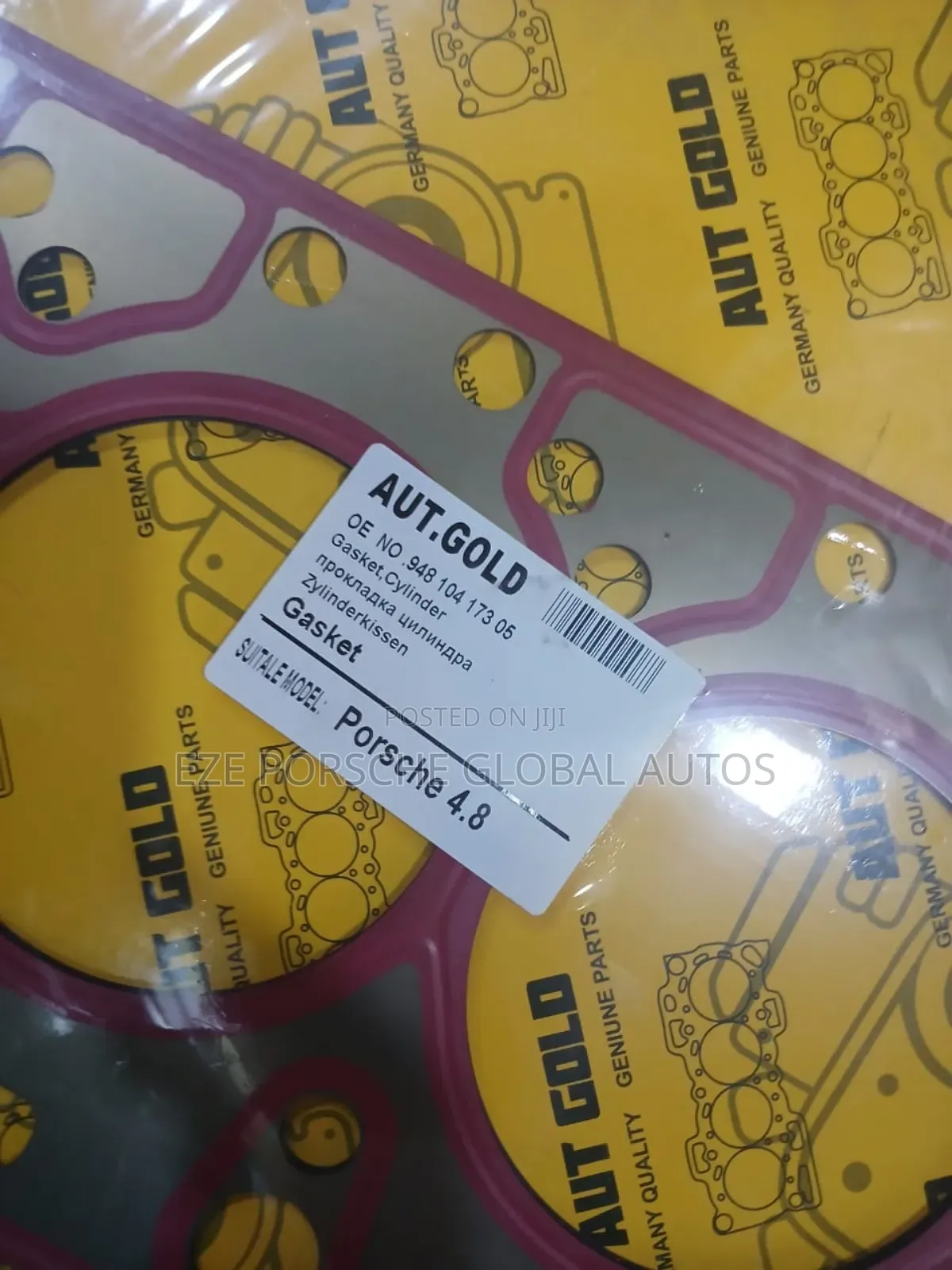 Top Cylinder Gasket for Porsche Cayenne, Panamera V8 4.8