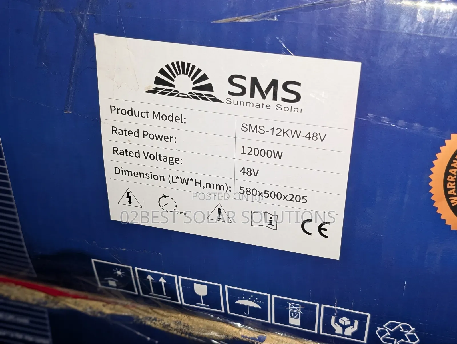 Strong SMS 12kw Inverter With Dual Pv