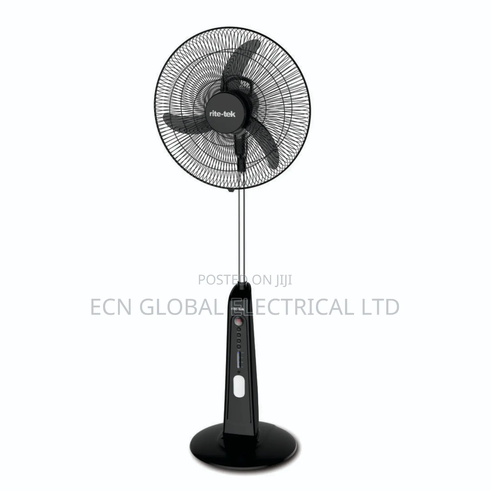 Hamtem Solar Standing Fan (Ac/Dc + Solar Panel)