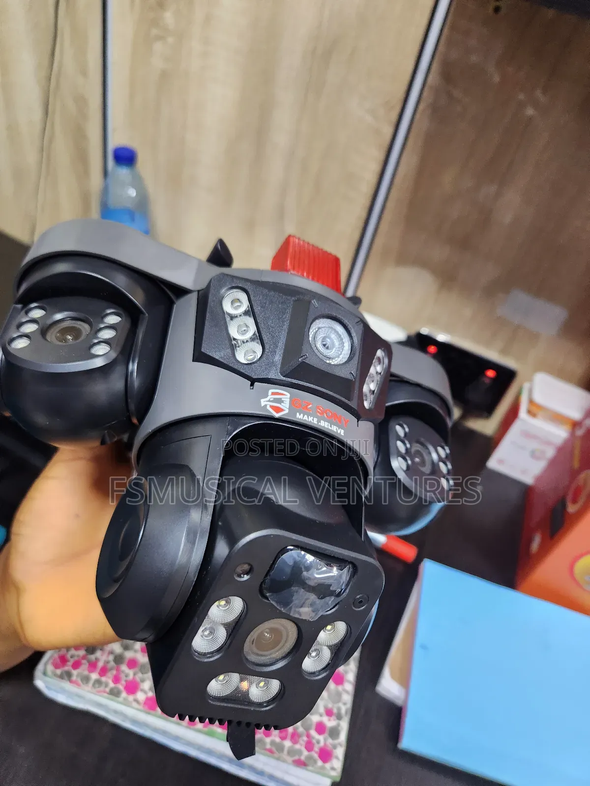 T31 V380pro 3 Adjustable Lens Solar CCTV Camera