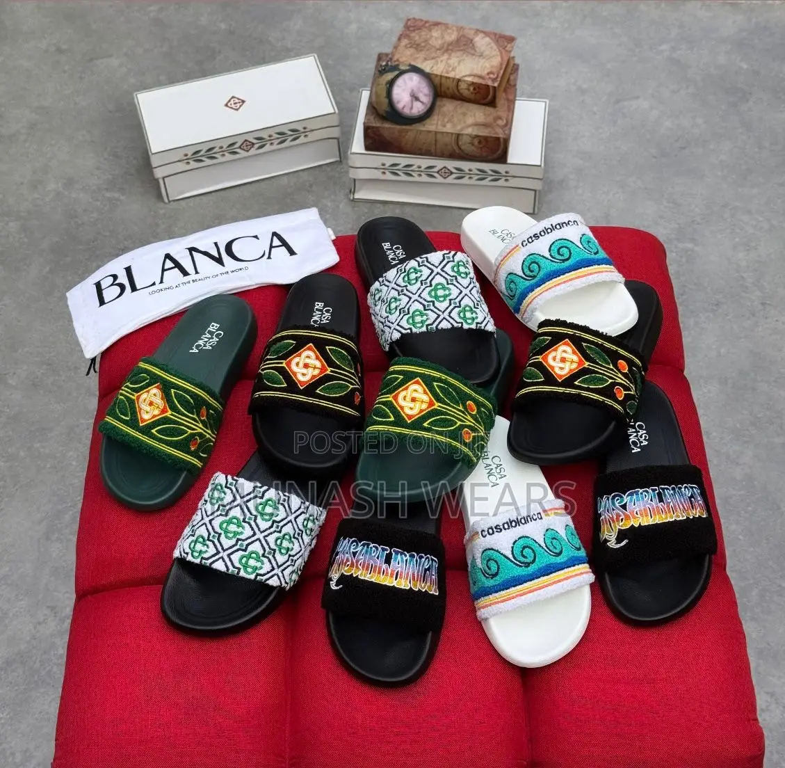 Casablanca Slide Fur 40-46