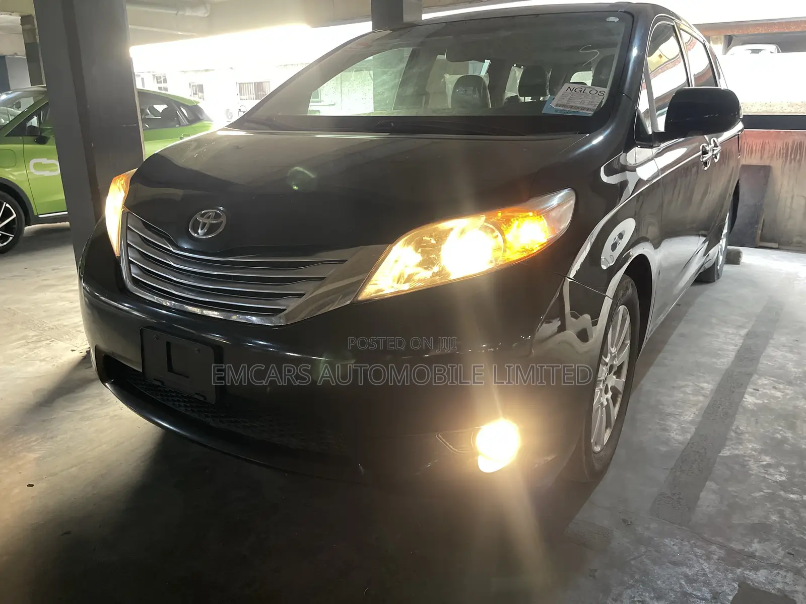 Toyota Sienna Limited 7 Passenger 2011 Black