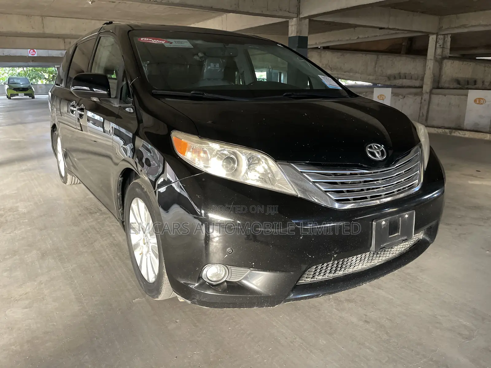 Toyota Sienna Limited 7 Passenger 2011 Black