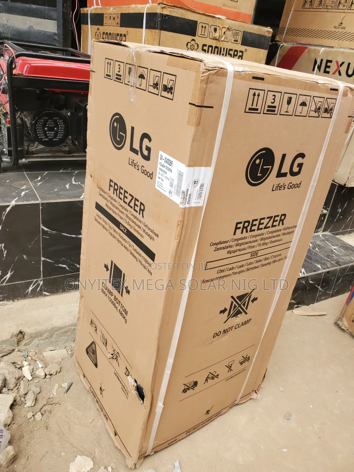 Lg Freezer Brand New One With Warranty