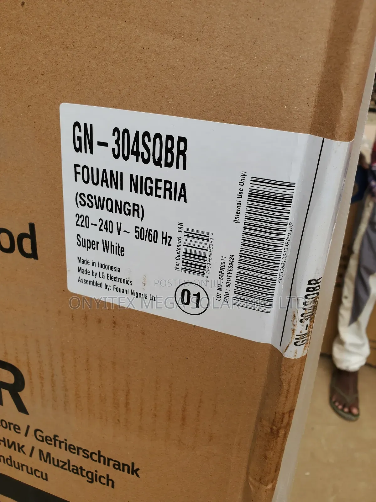 Lg Freezer Brand New One With Warranty