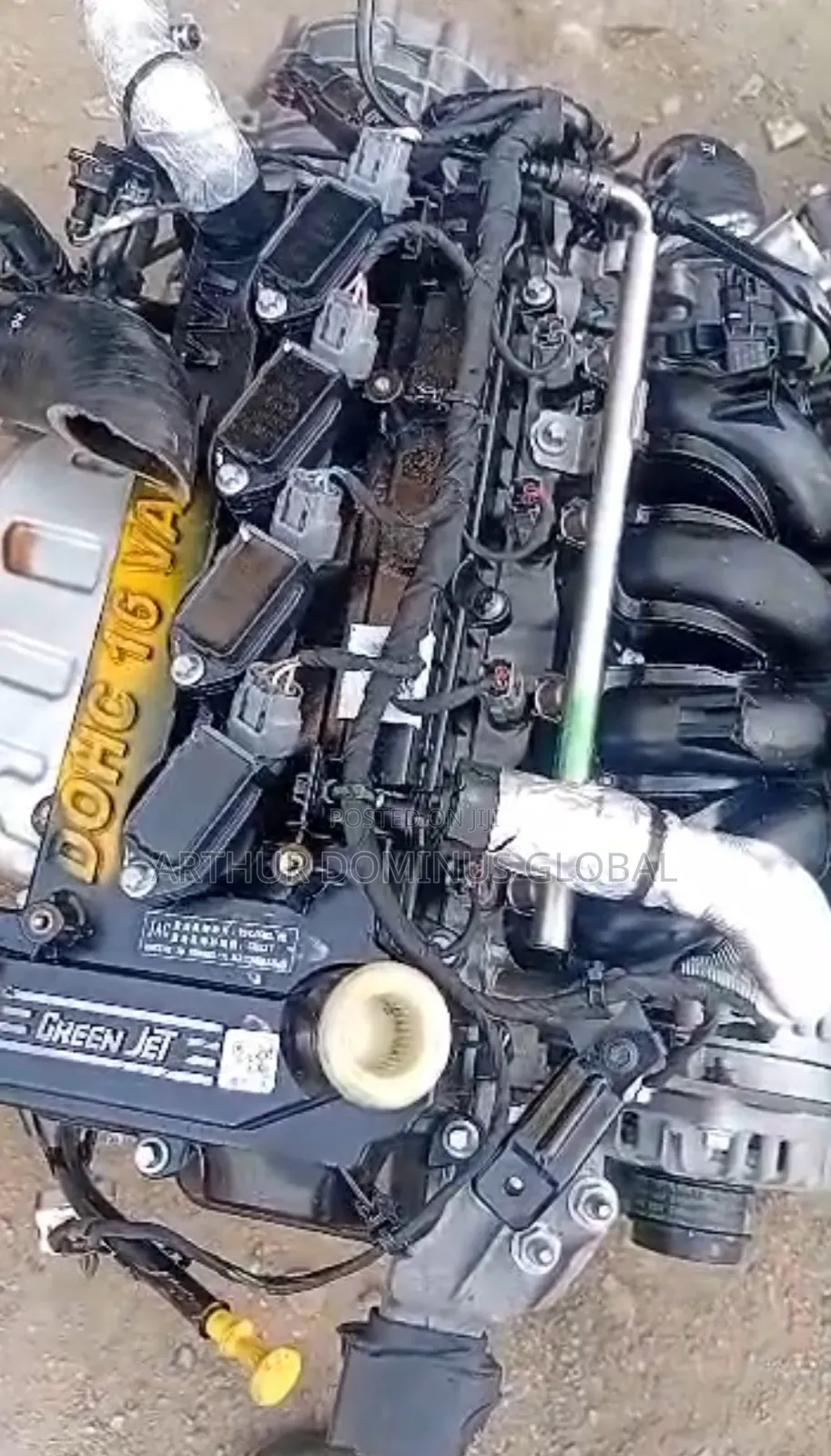Jac Js4 Js3 Engine Green-Jet