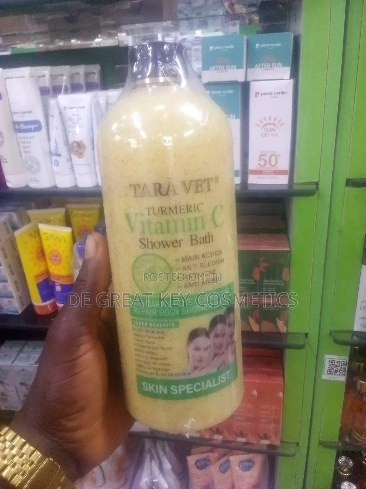 Tara Vet Tumeric Vitamin C Shower Bath