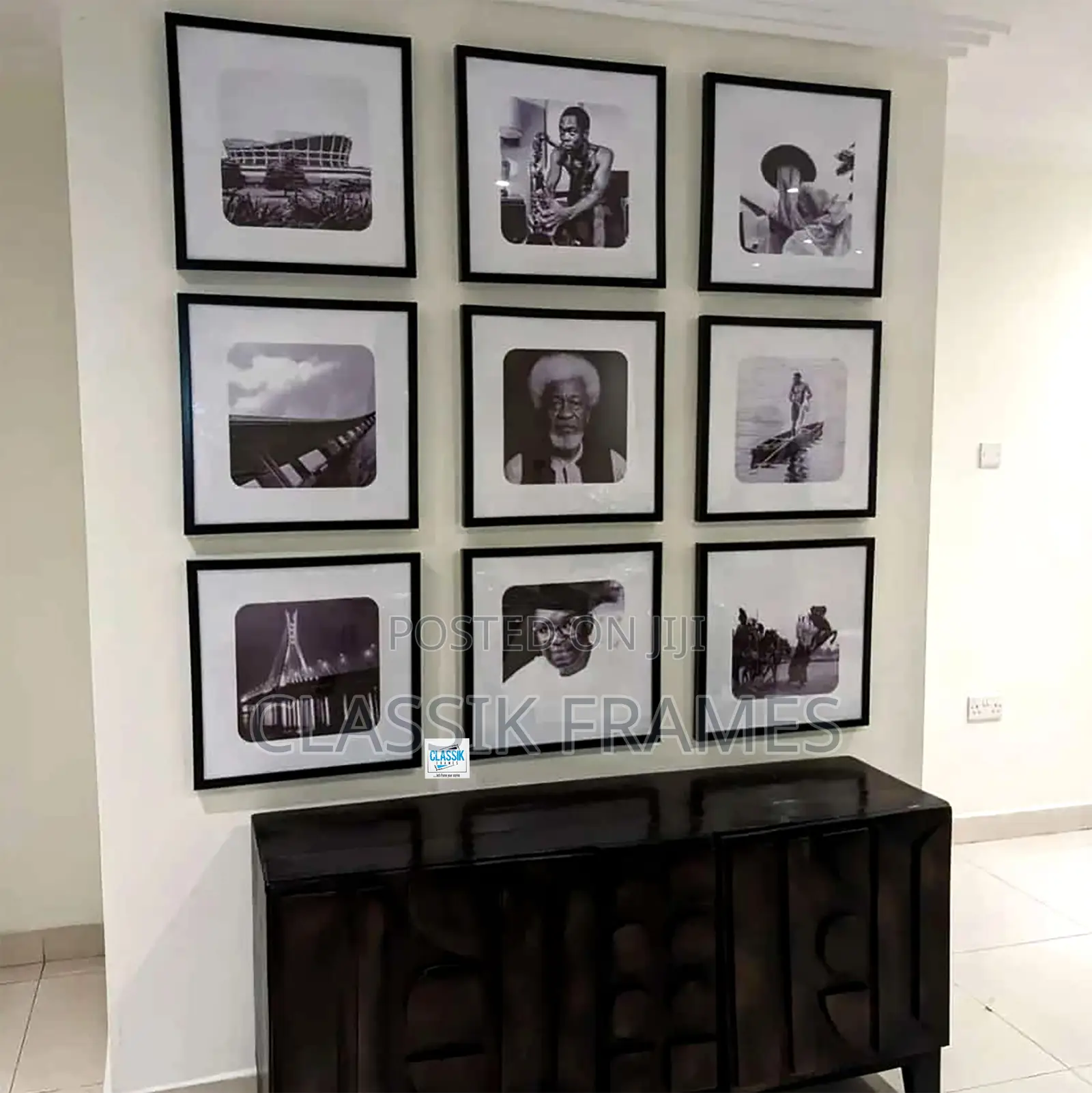 Art Crafted B/White Digi Wallart