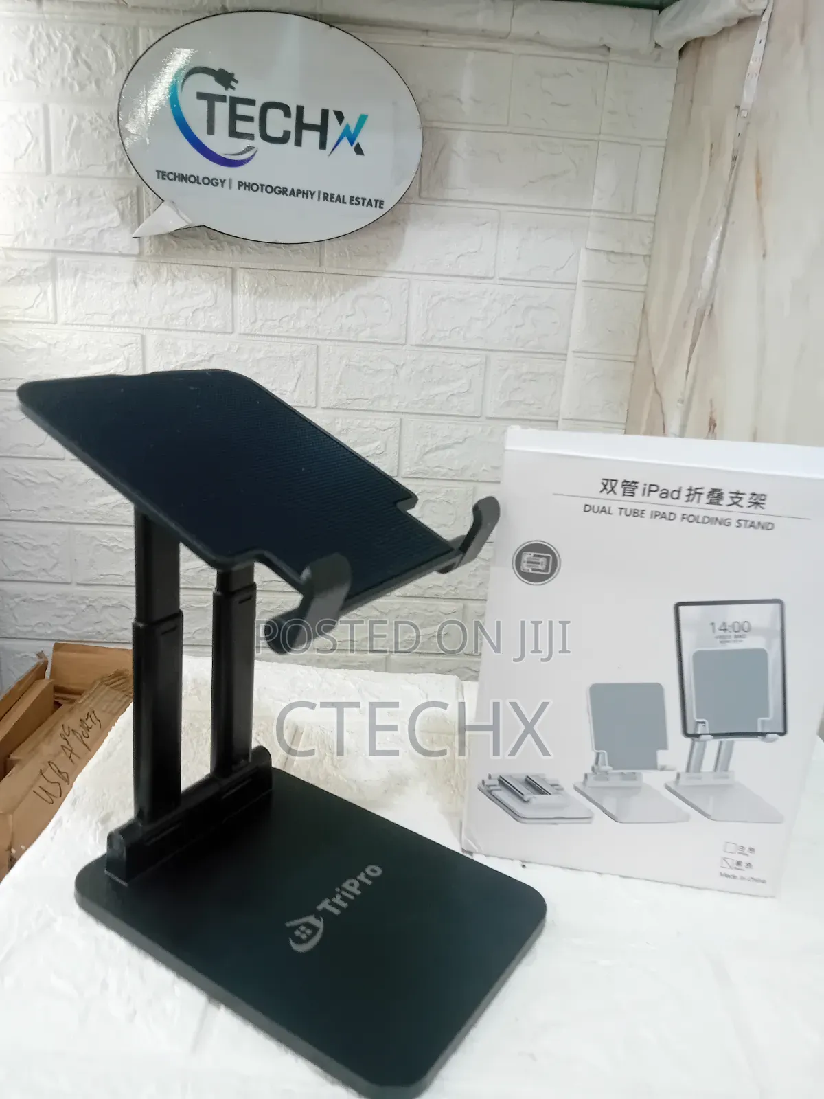 Tripro Tablet Stand, Portable Monitor Stand, Adjustable 7" - 15.6"