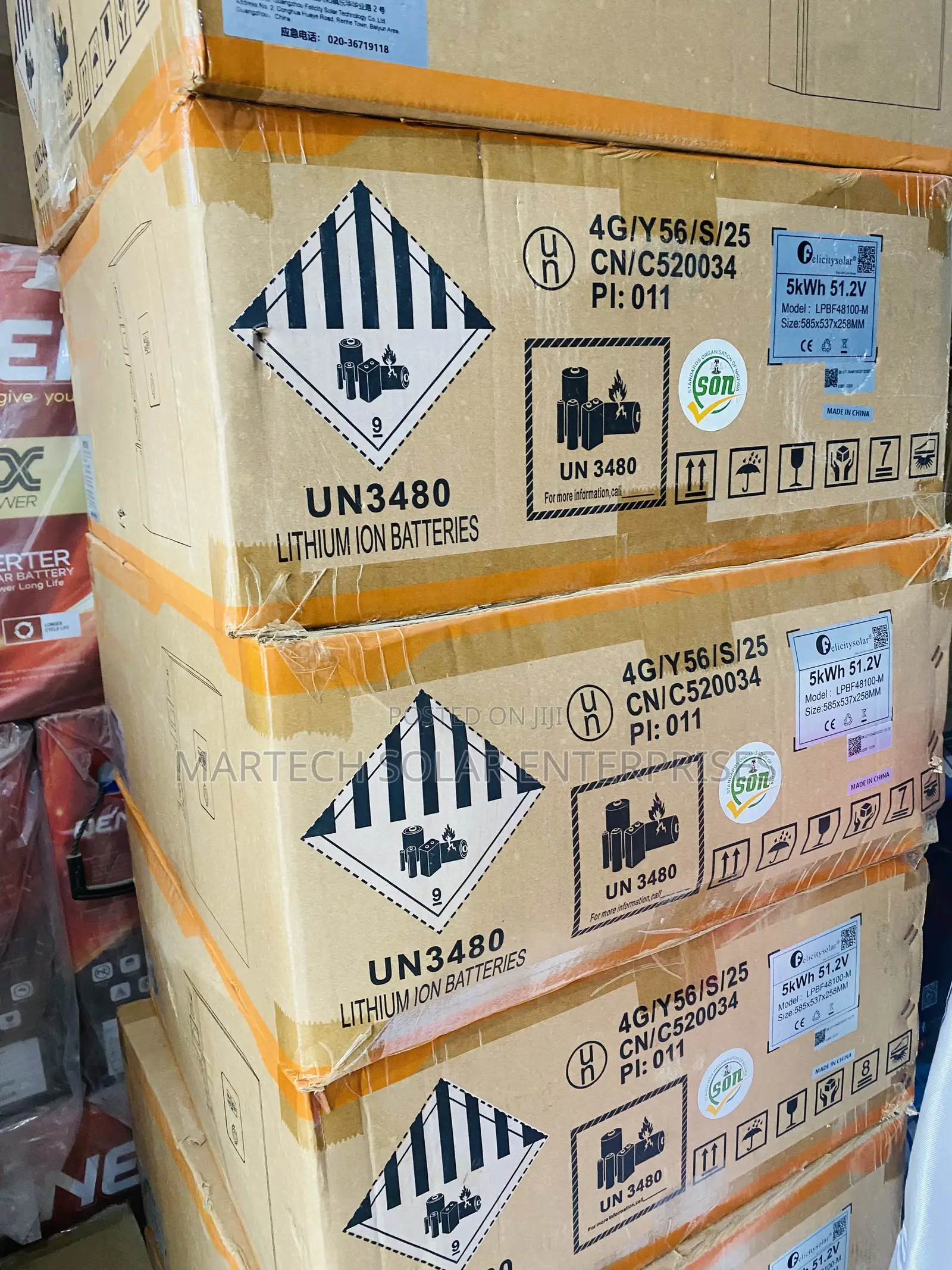 5kwh/51.2v Felicity Lithium Ion Battery