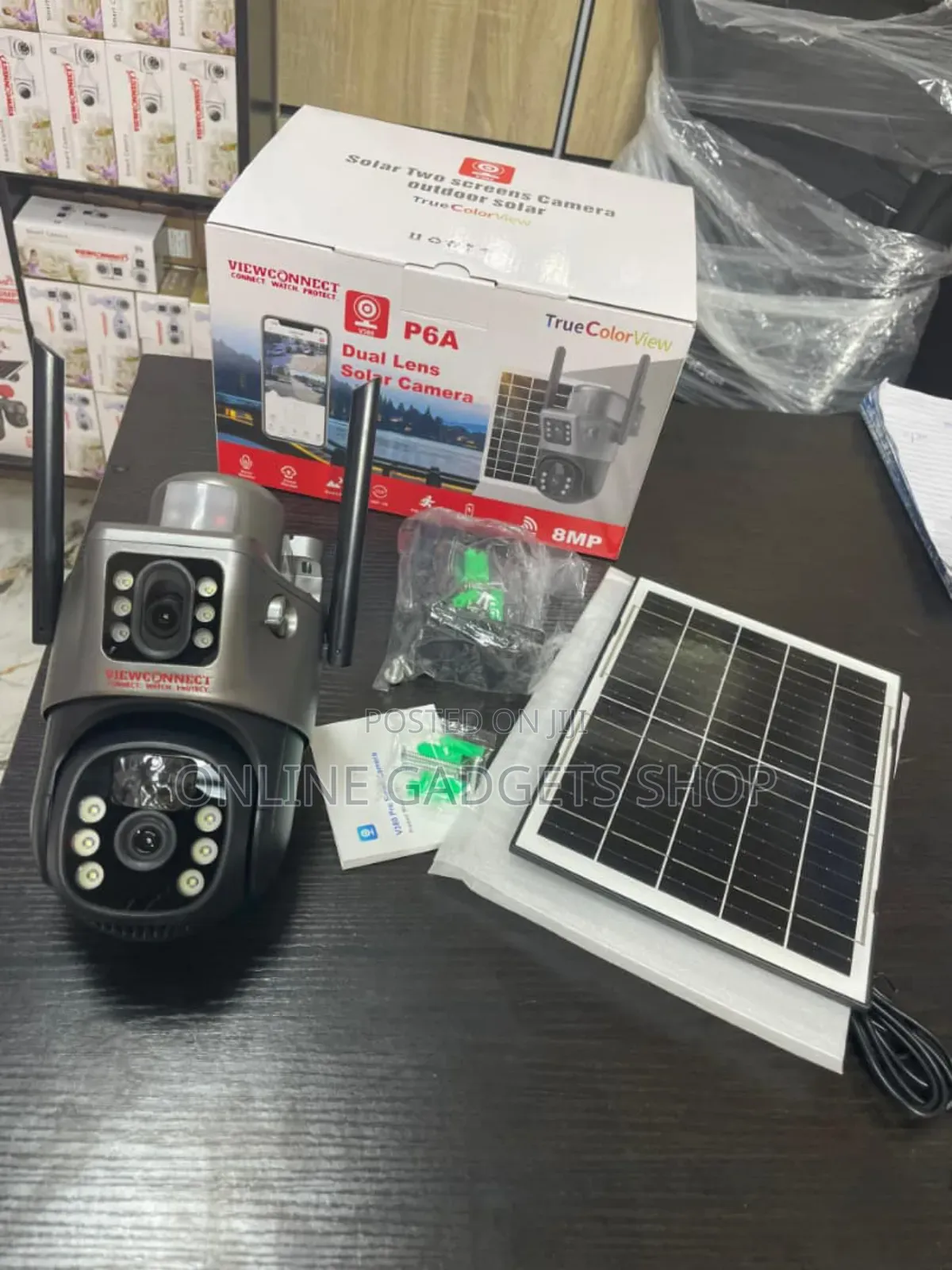 Dual Lens CCTV Camera