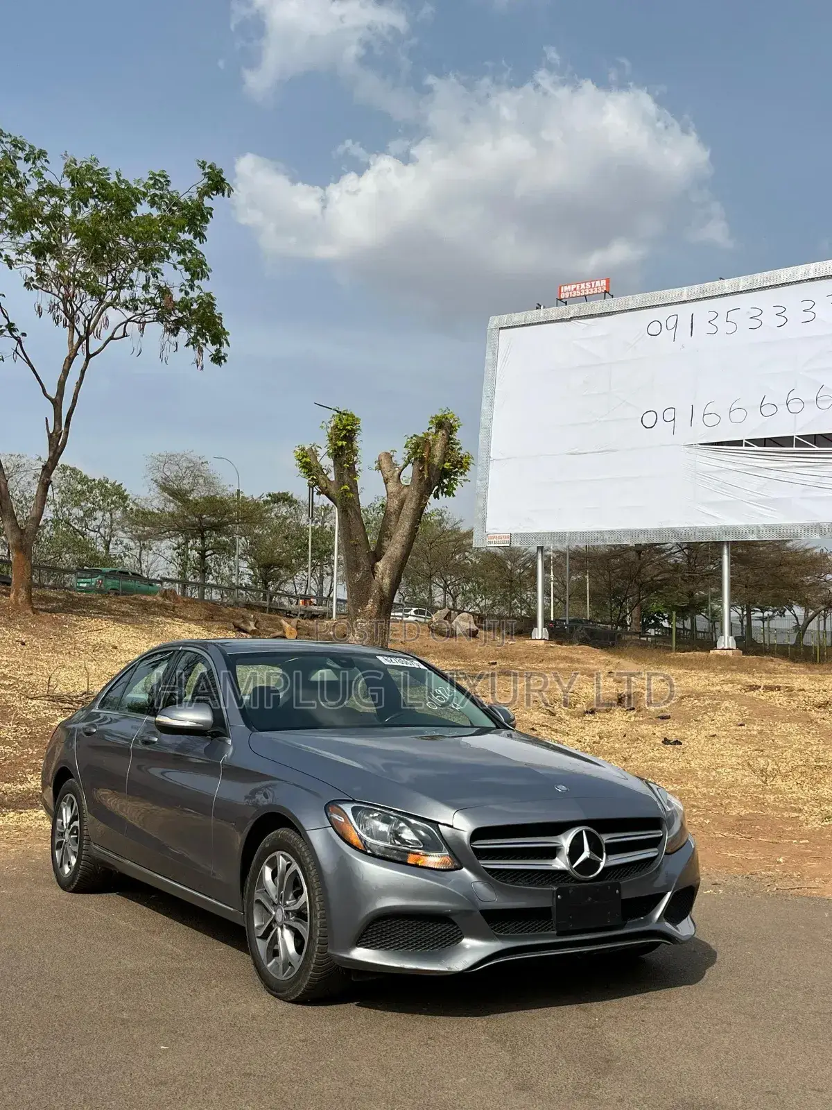 Mercedes-Benz C300 2016 Gray