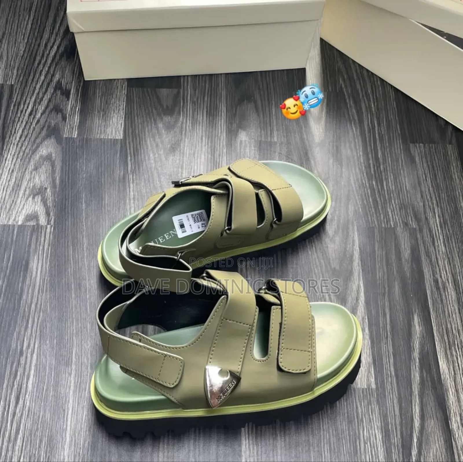 Alexander McQueen Des Sole Escape Tour Sandals