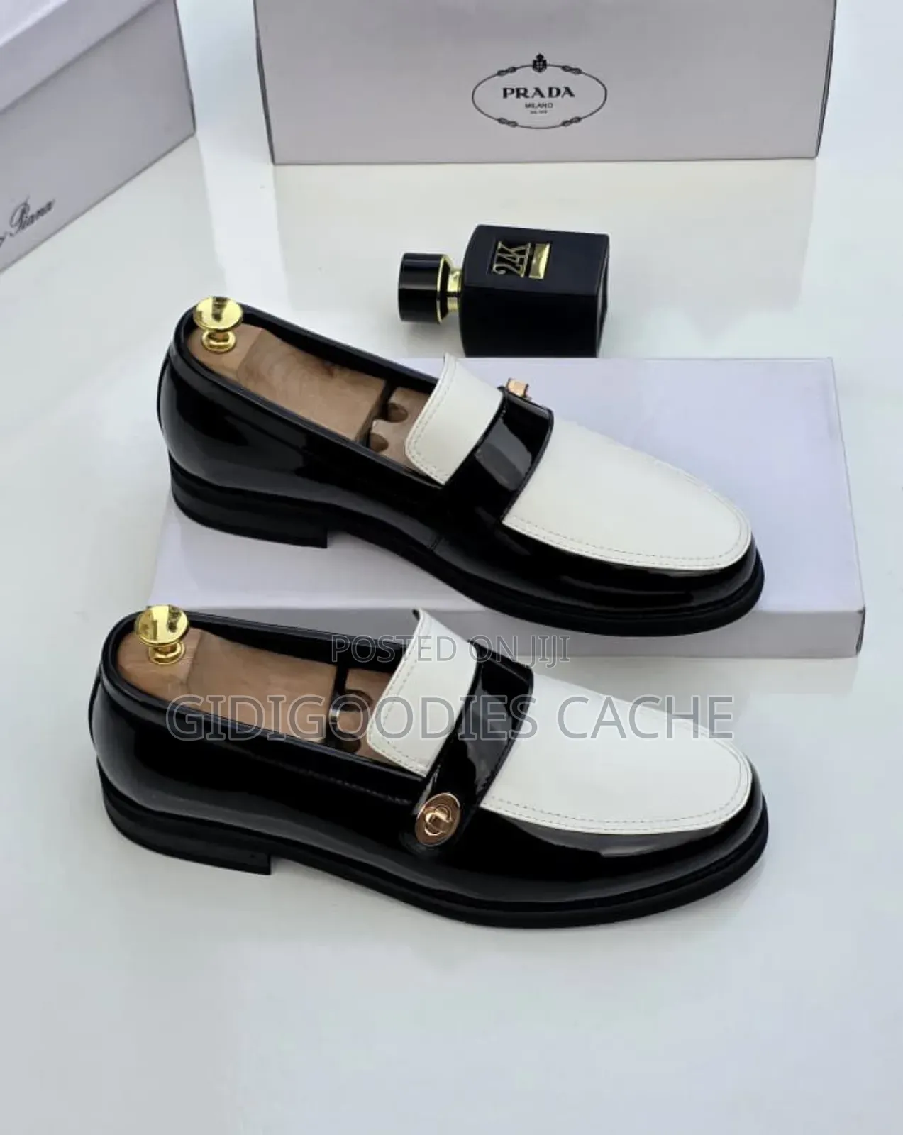 Prada 2-Tone Loafers