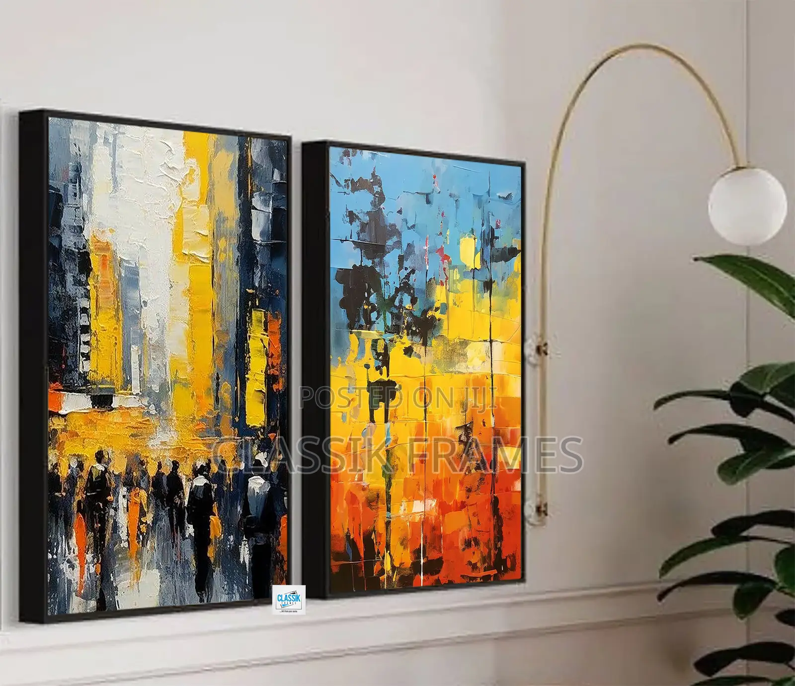 Hd Abstract Crafted Digi Painting Wallart