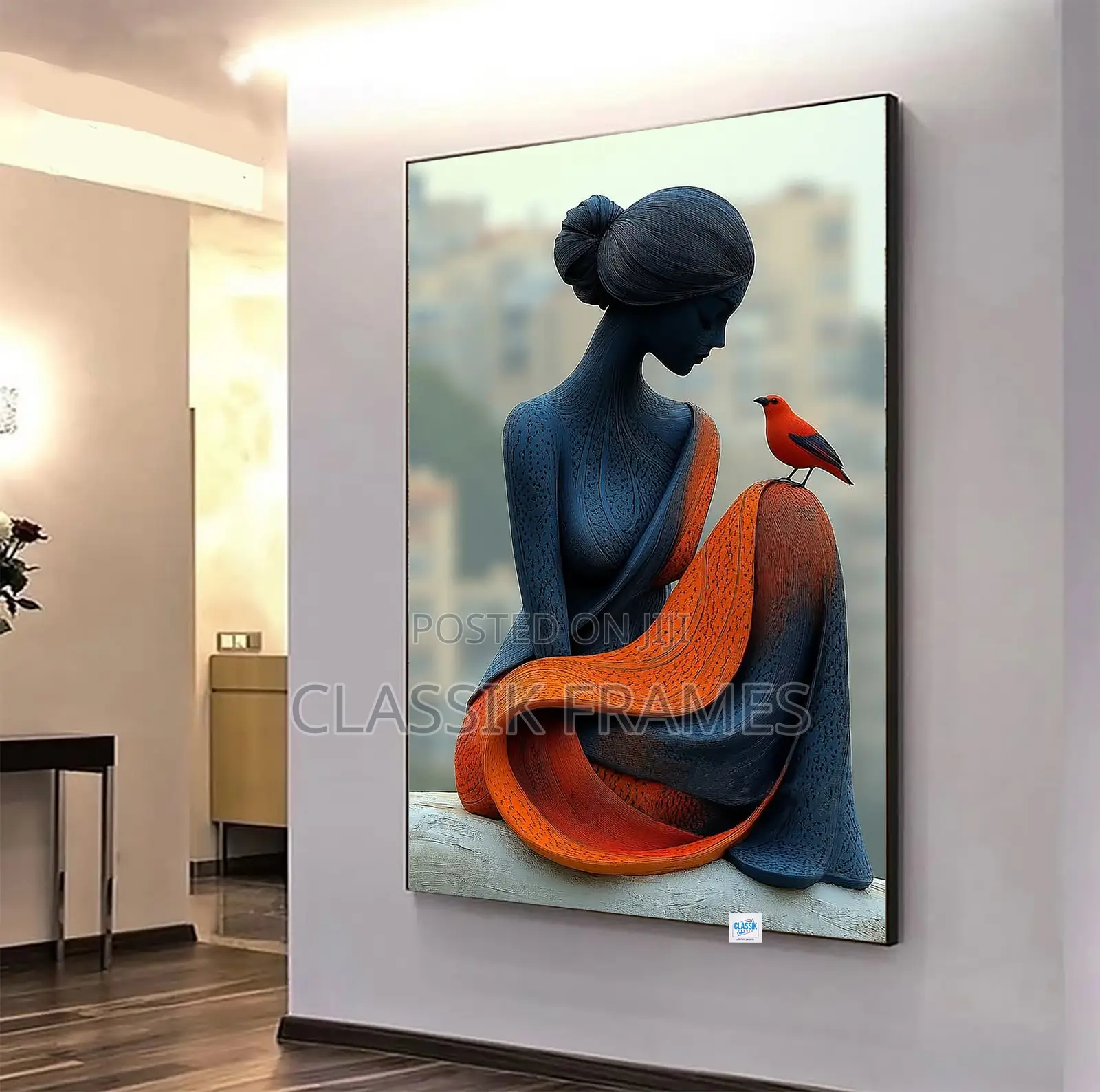Hd Abstract Crafted Digi Painting Wallart