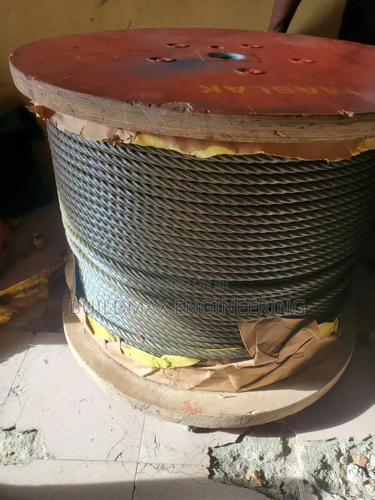 19mm Ungalvanized Steel Rope