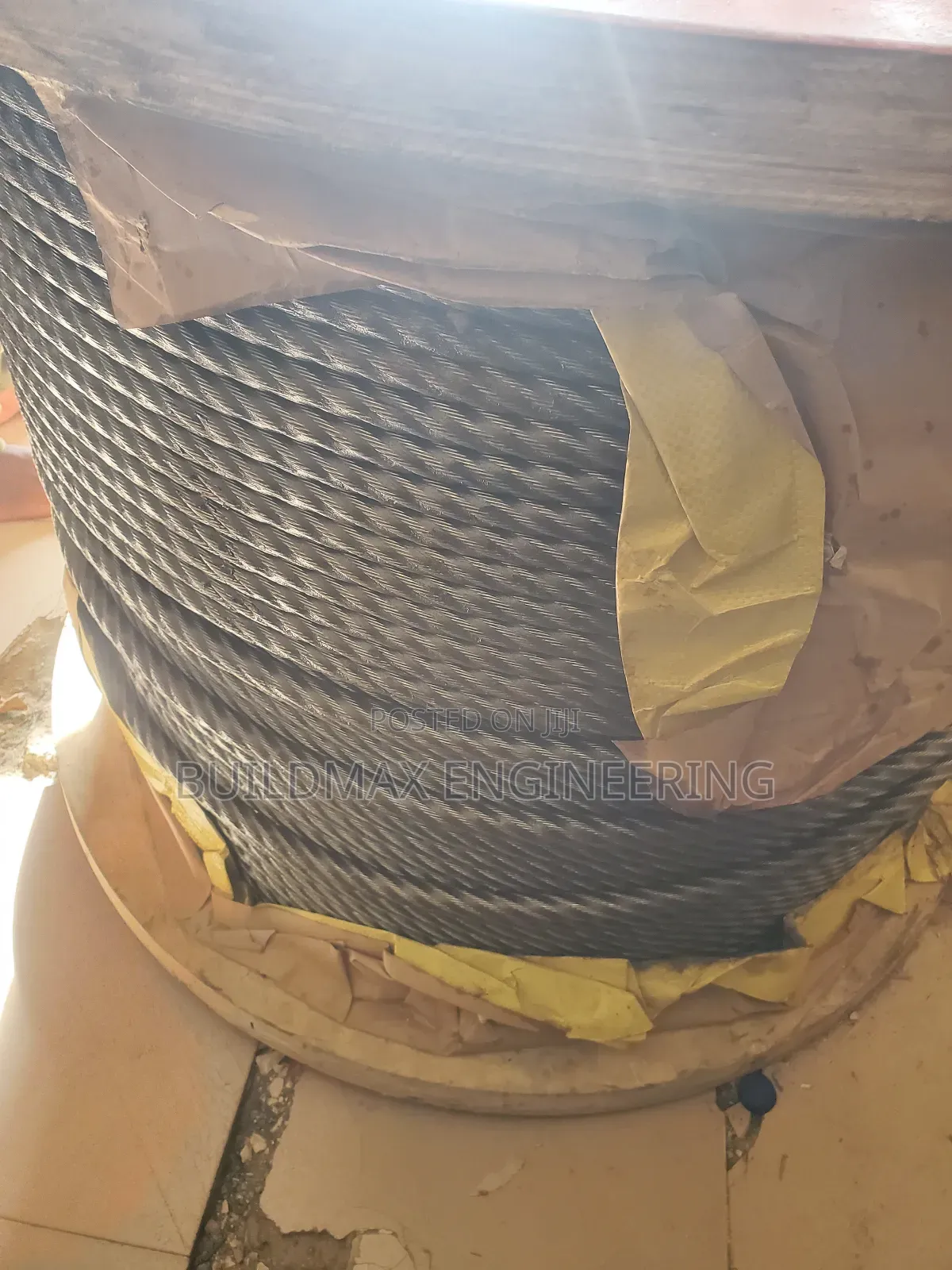 19mm Ungalvanized Steel Rope