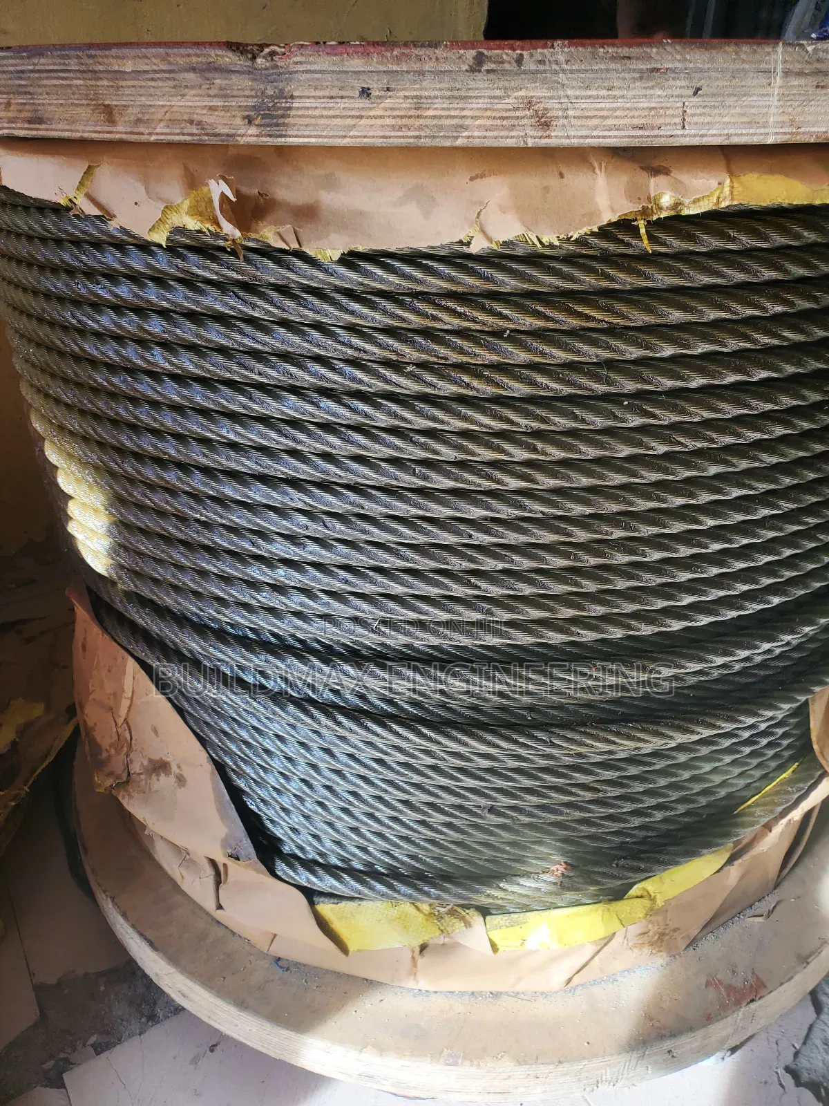 19mm Ungalvanized Steel Rope