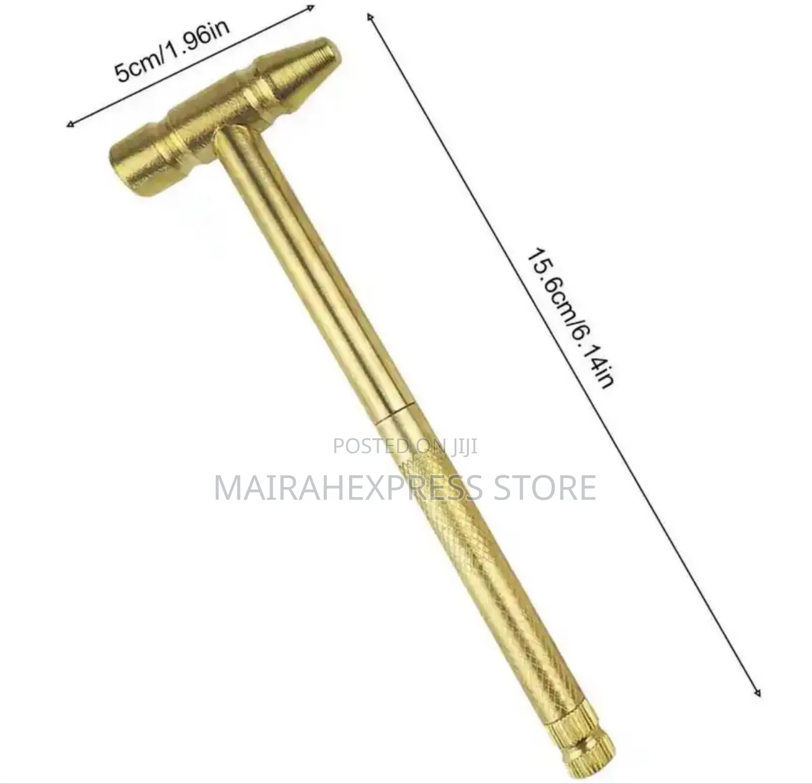 6in1 Multifunctional Copper Detachable Craft Hammer/Screwdriver Set.