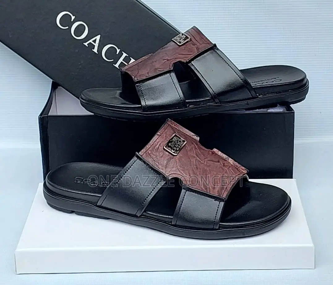 Luxury Learher Slippers/ Sandal for Men