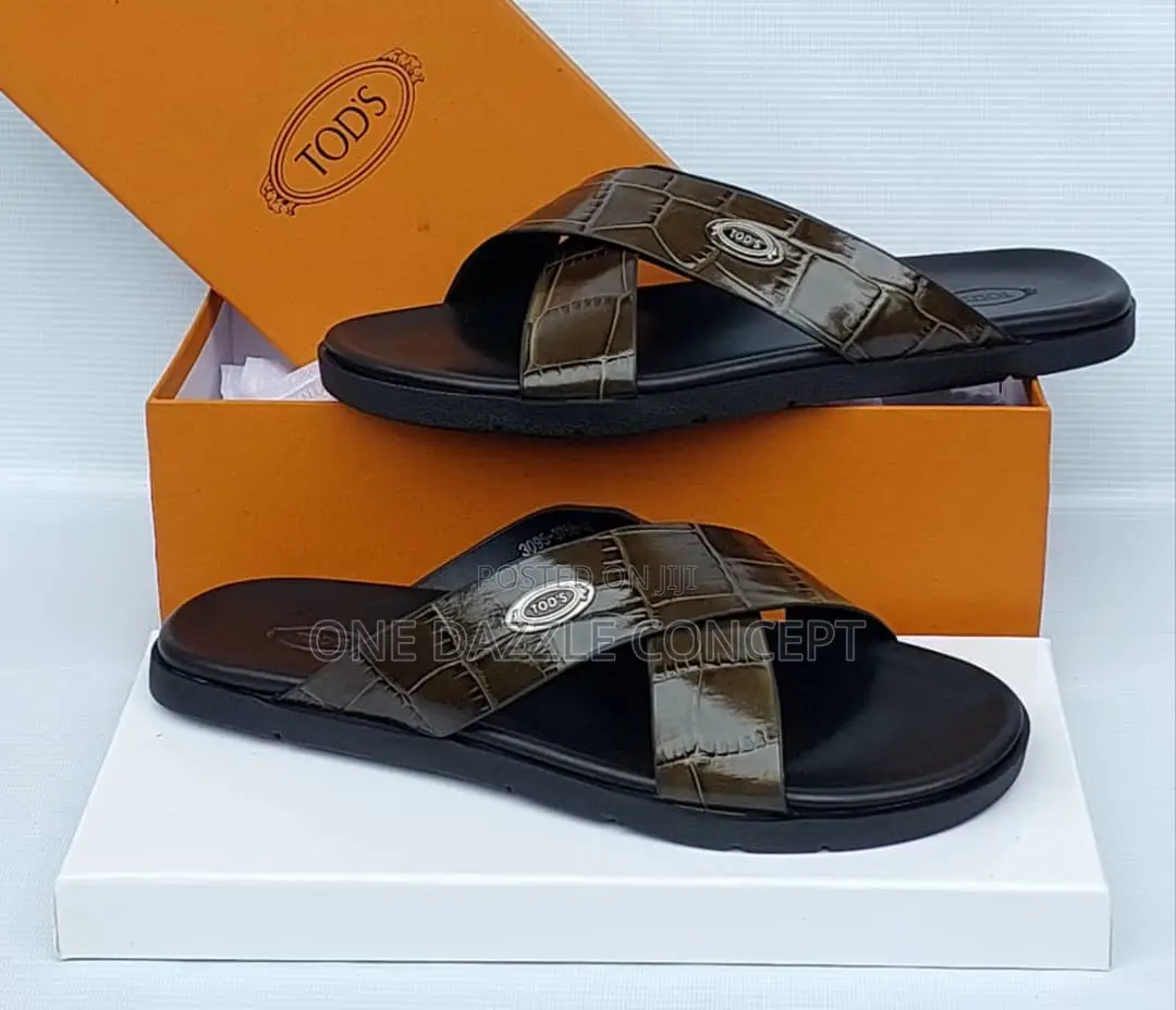 Luxury Learher Slippers/ Sandal for Men