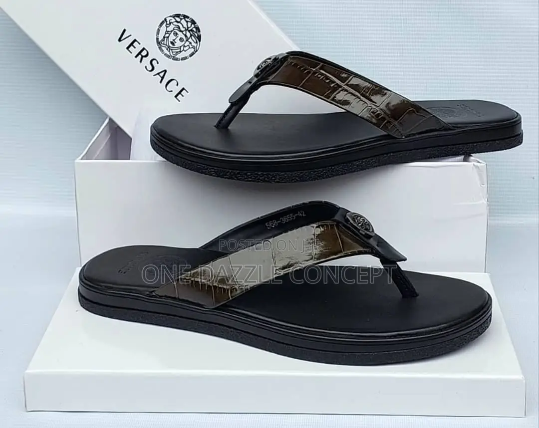 Luxury Learher Slippers/ Sandal for Men