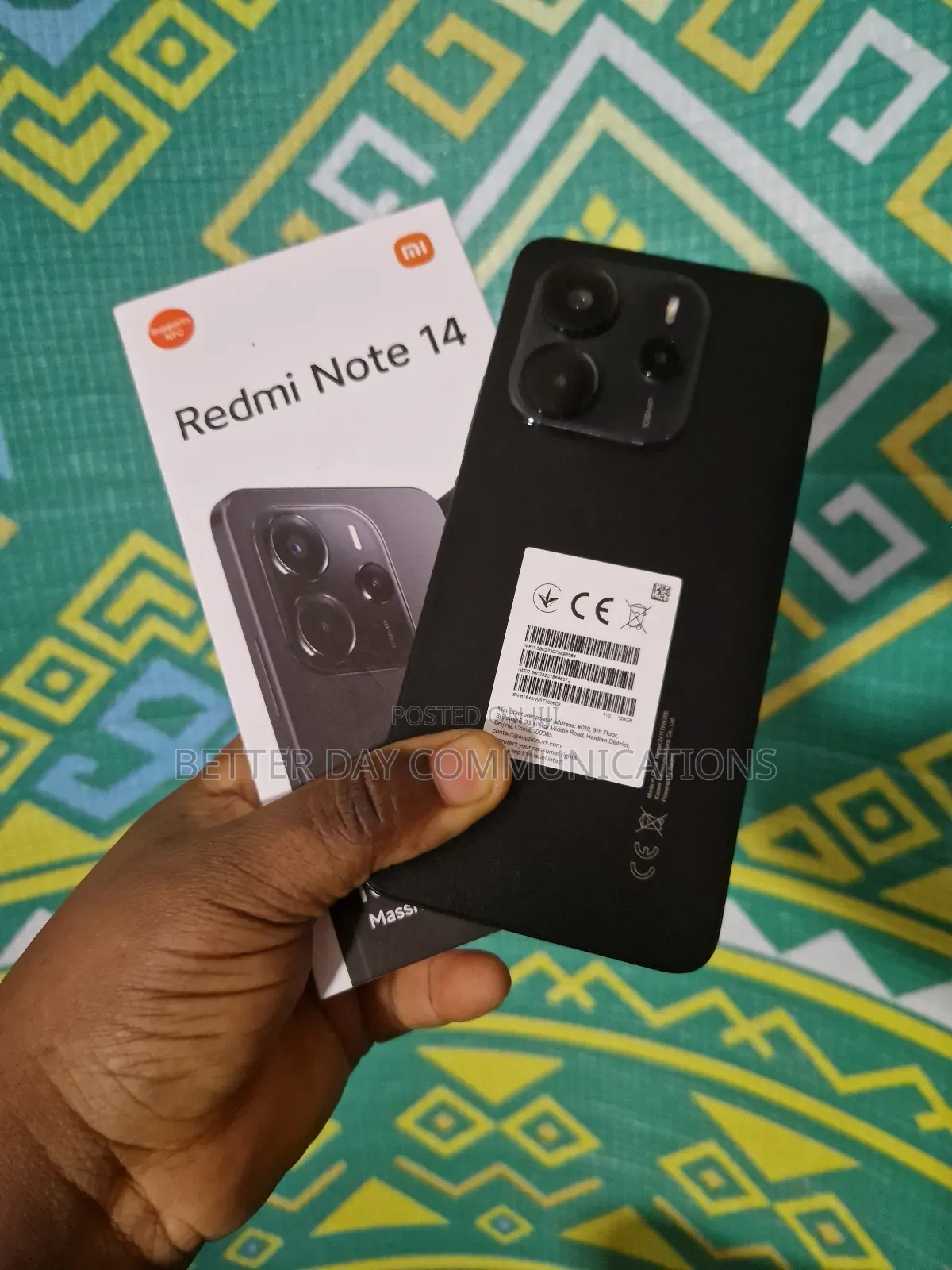 Xiaomi Redmi Note 14 4G 128 GB Black
