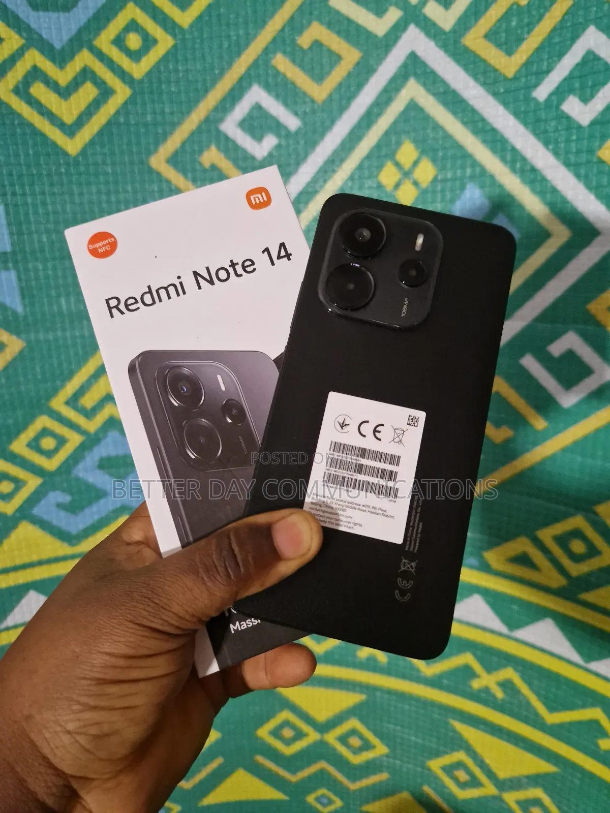 Xiaomi Redmi Note 14 4G 128 GB Black