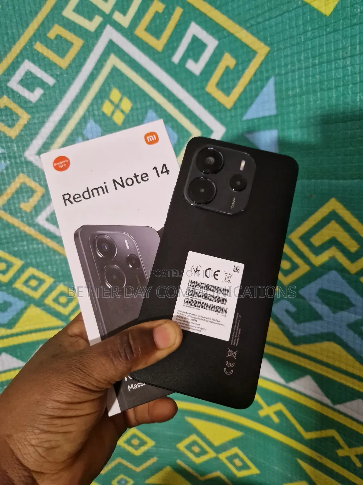 Xiaomi Redmi Note 14 4G 128 GB Black