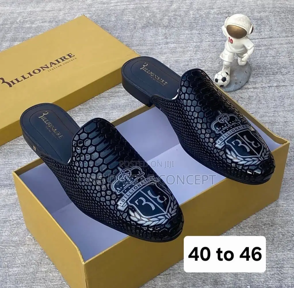 Italian Men Mule / Half Shoe