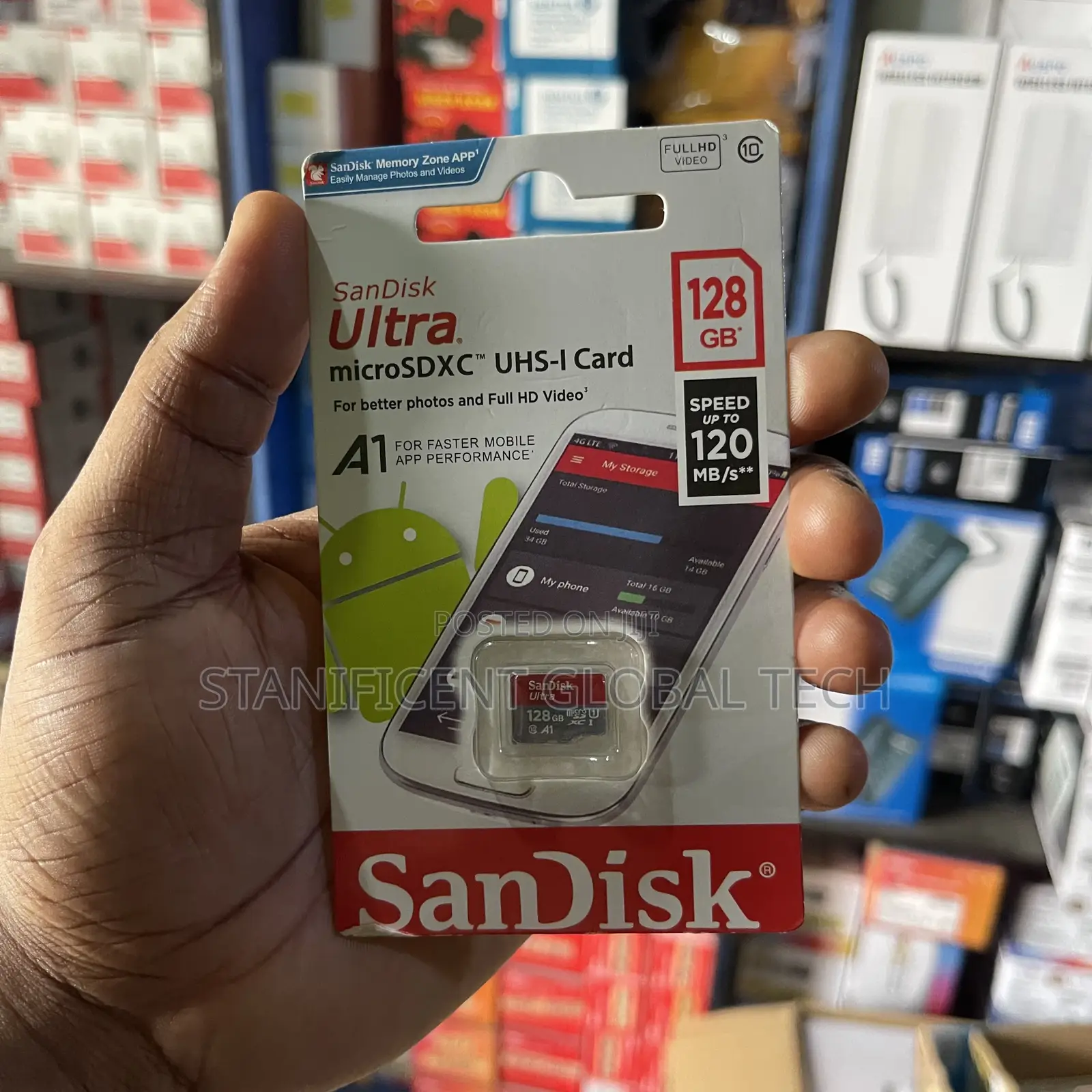 Sandisk 128gb Sd Memory Card